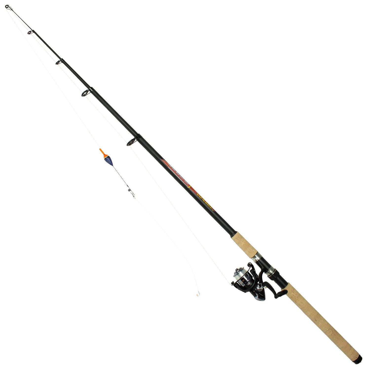 Rollen Forellenrute Ruten trout Equipment & perch, Kombination Fishing (5-tlg), 300 Combo Arapaima Angel und All-in