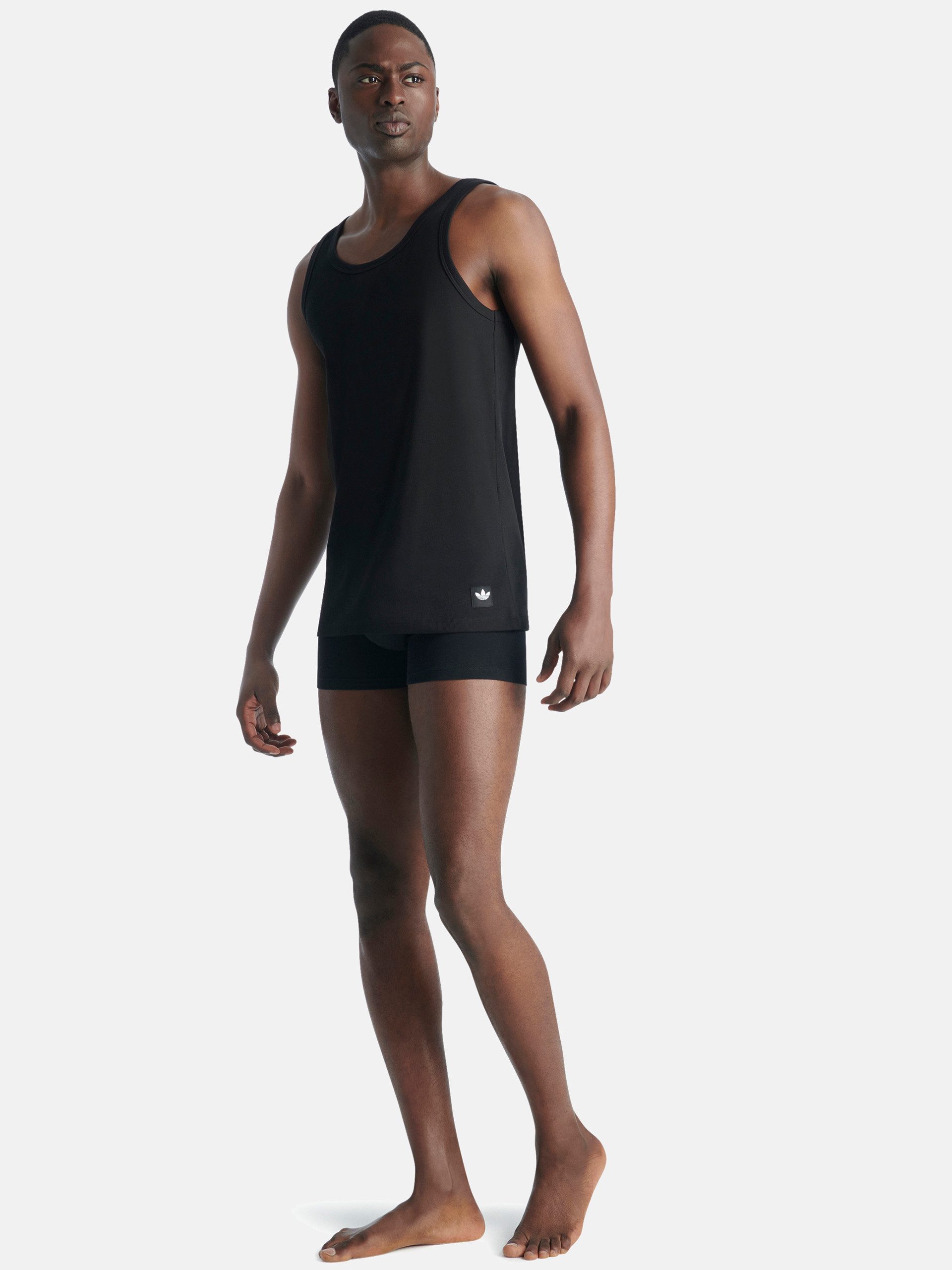 adidas Originals Tanktop Comfort Rib Cotton (2-tlg) Tank-top unterhemd unte günstig online kaufen