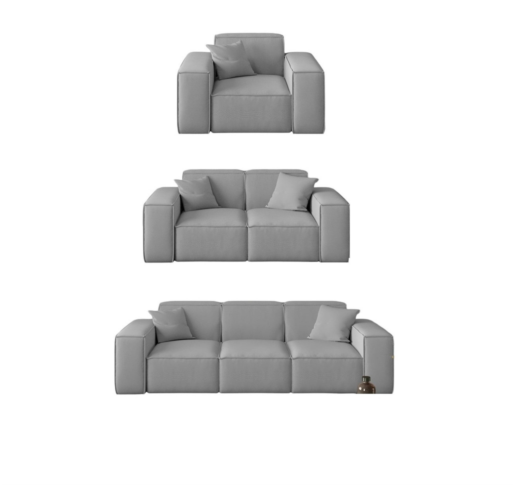 Fun Möbel Polstergarnitur Sofaset Designersofa CELES günstig online kaufen