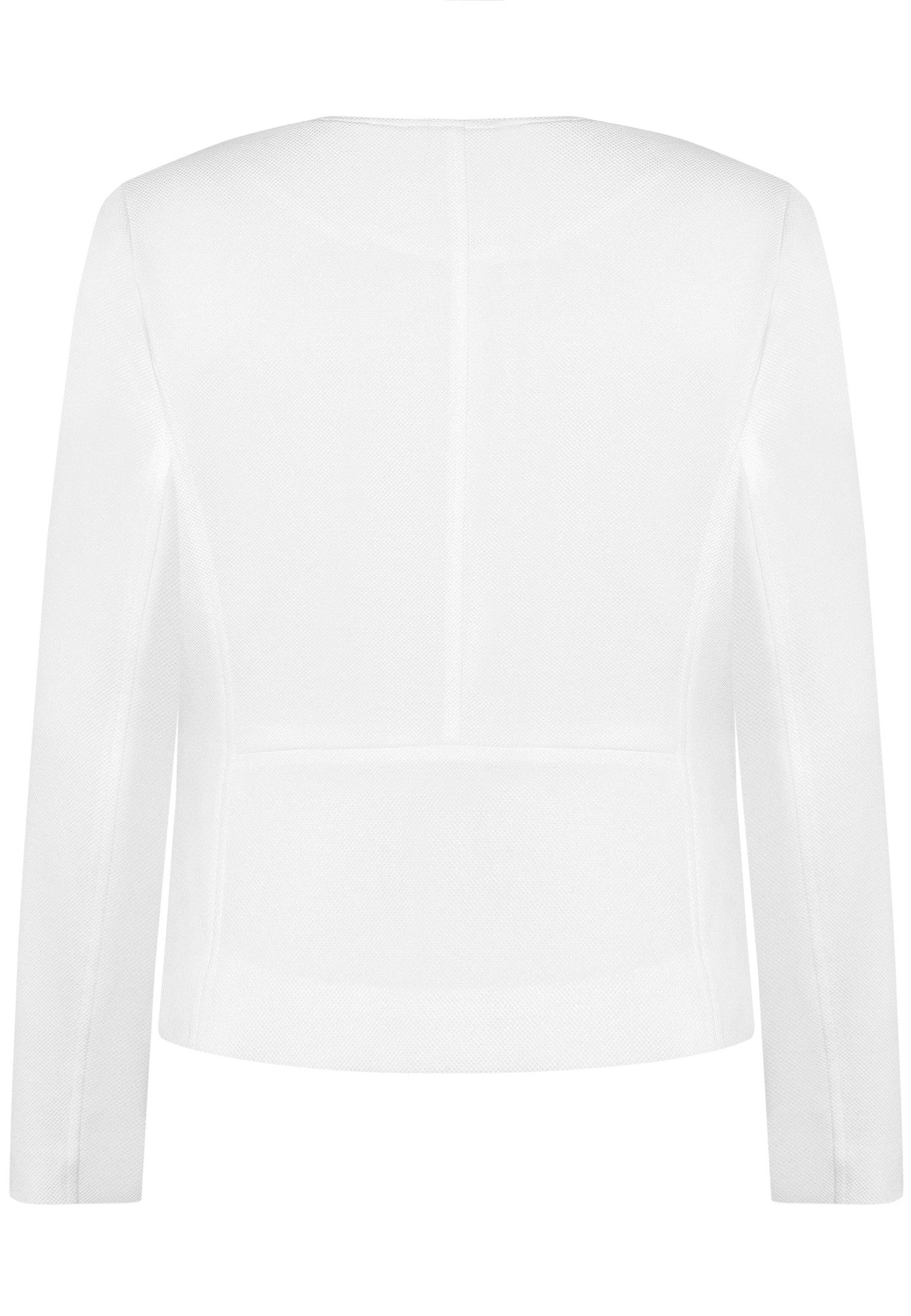 Zero Kurzblazer Damen mit Paspeltaschen Plain/ohne Details