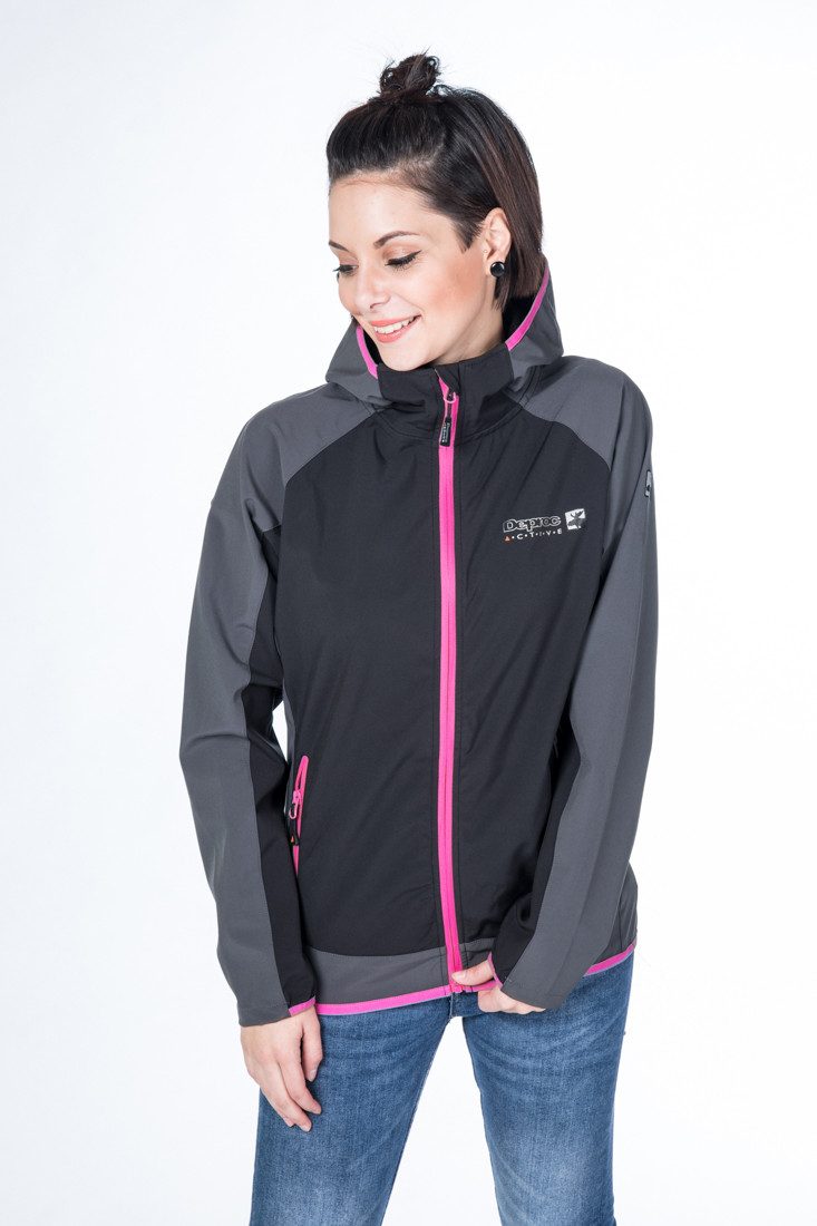 DEPROC Active Softshelljacke XLight CAVELL Women CS Funktionsjacke & Outdoorjacke auch in Großen Größen erhältlich