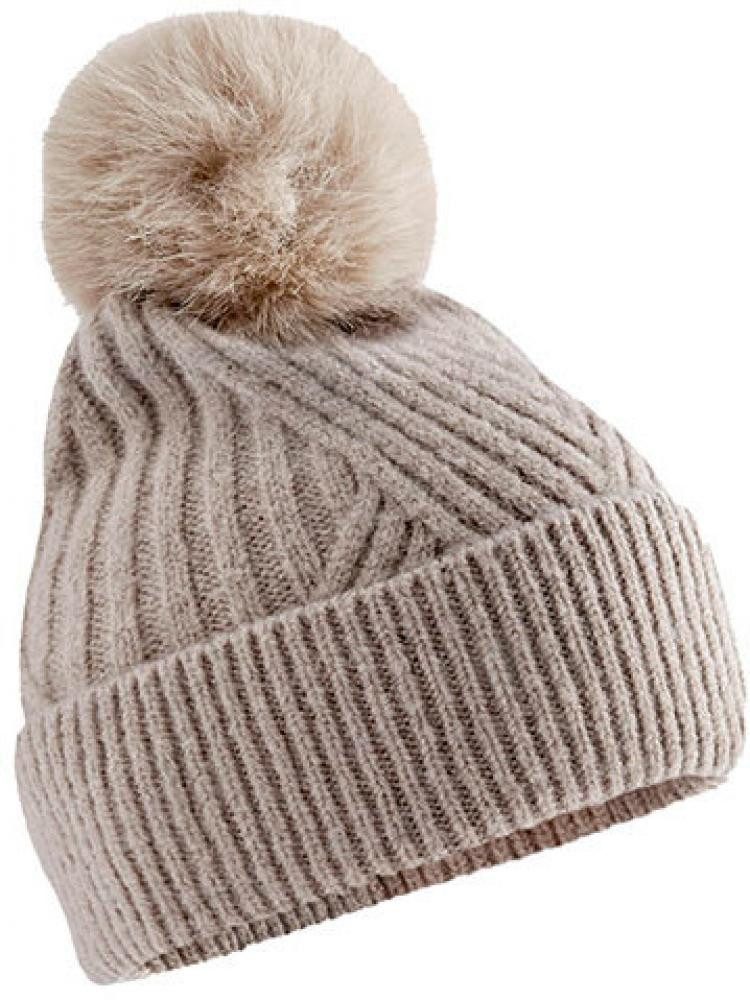 Beechfield® Bommelmütze Snow Luxe Beanie Bommelmütze unisex