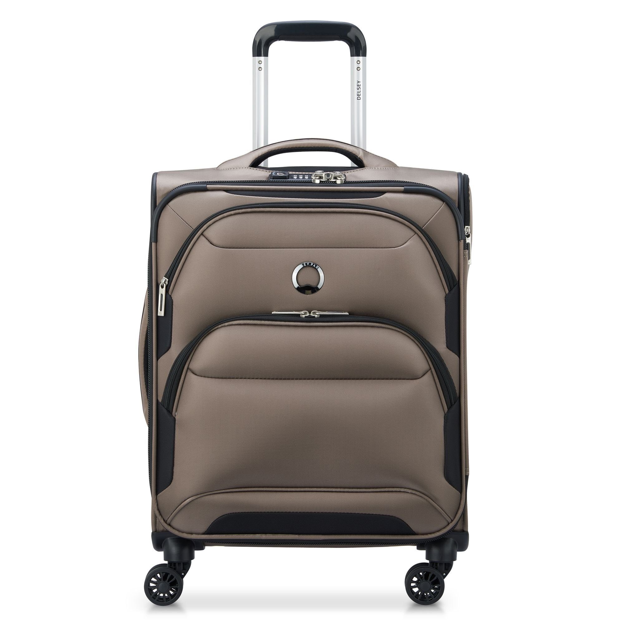 Delsey Paris Weichgepäck-Trolley Sky Max 2.0, 4 Rollen, Polyester