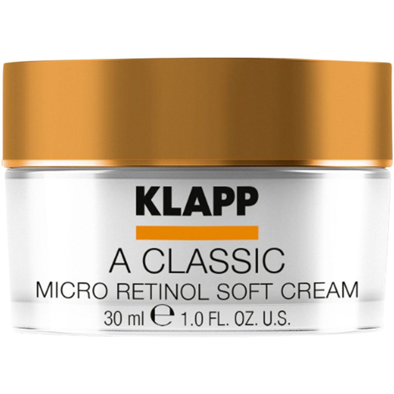 Klapp Cosmetics Anti-Aging-Creme A Classic Micro Retinol Soft Cream, für glattere, ebenmäßigere und frischere Haut