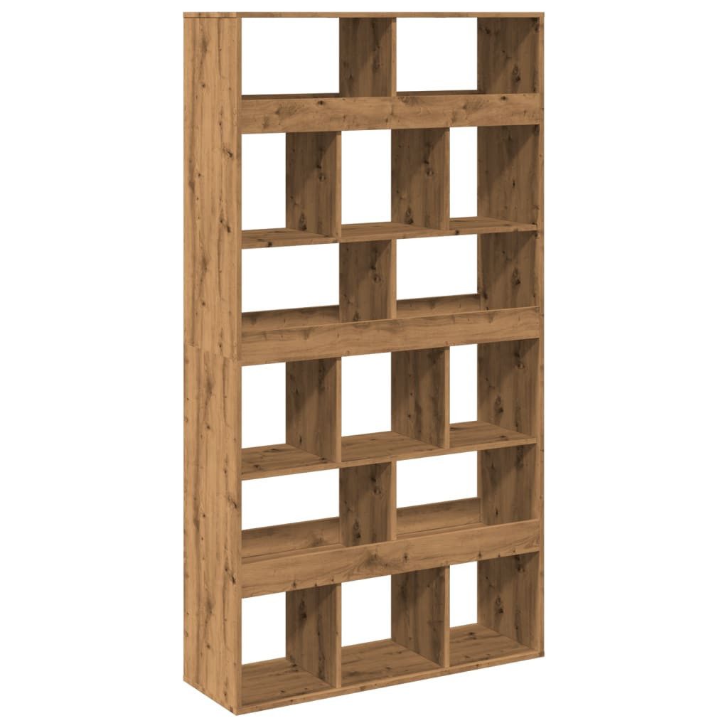 vidaXL Bücherregal Raumteiler Artisan-Eiche 100x33x187,5 cm günstig online kaufen