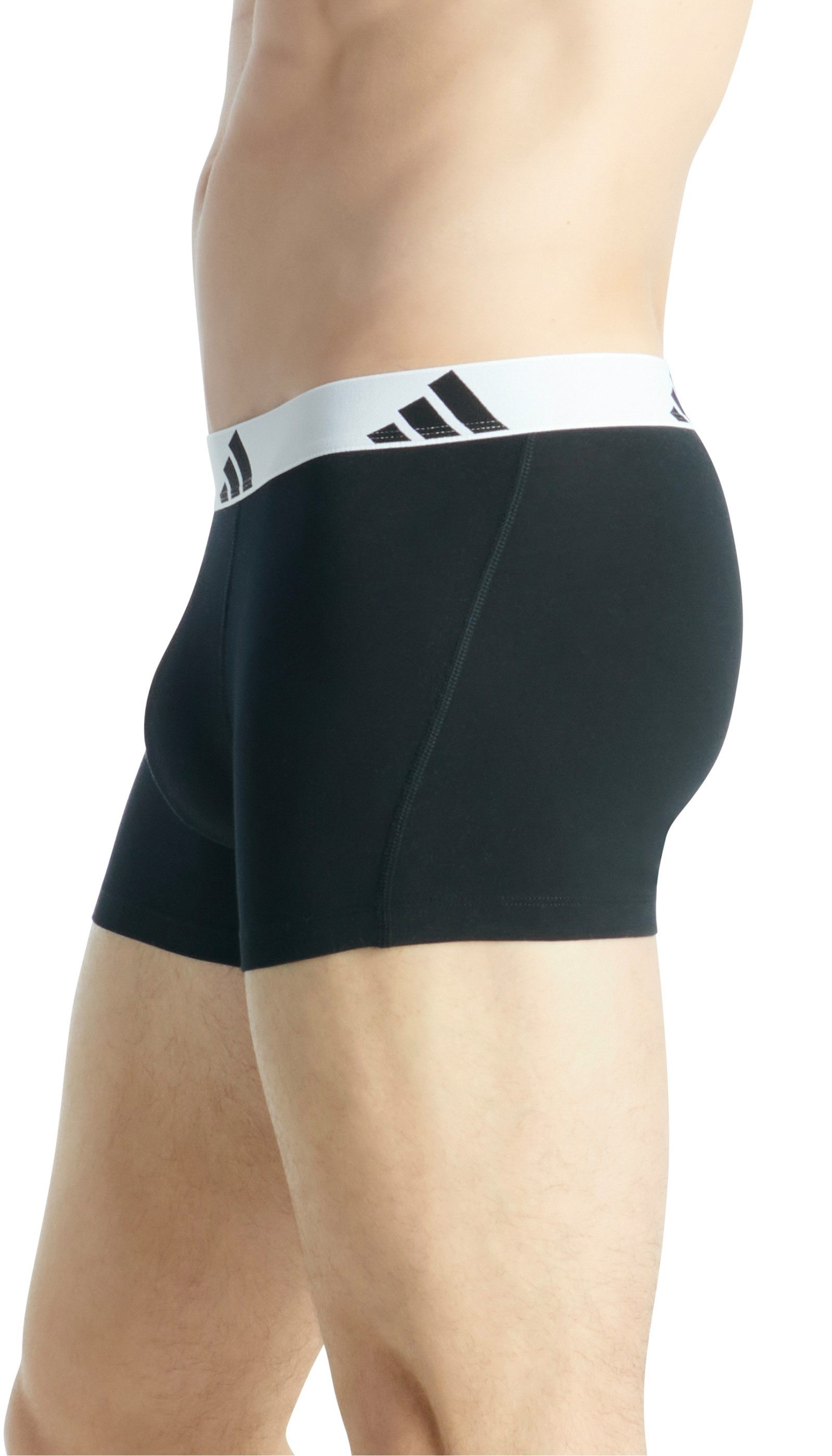 adidas Sportswear Trunk Active Flex Cotton (5er Pack) Multipack, elastisch, Logo-Bund, ohne Eingriff