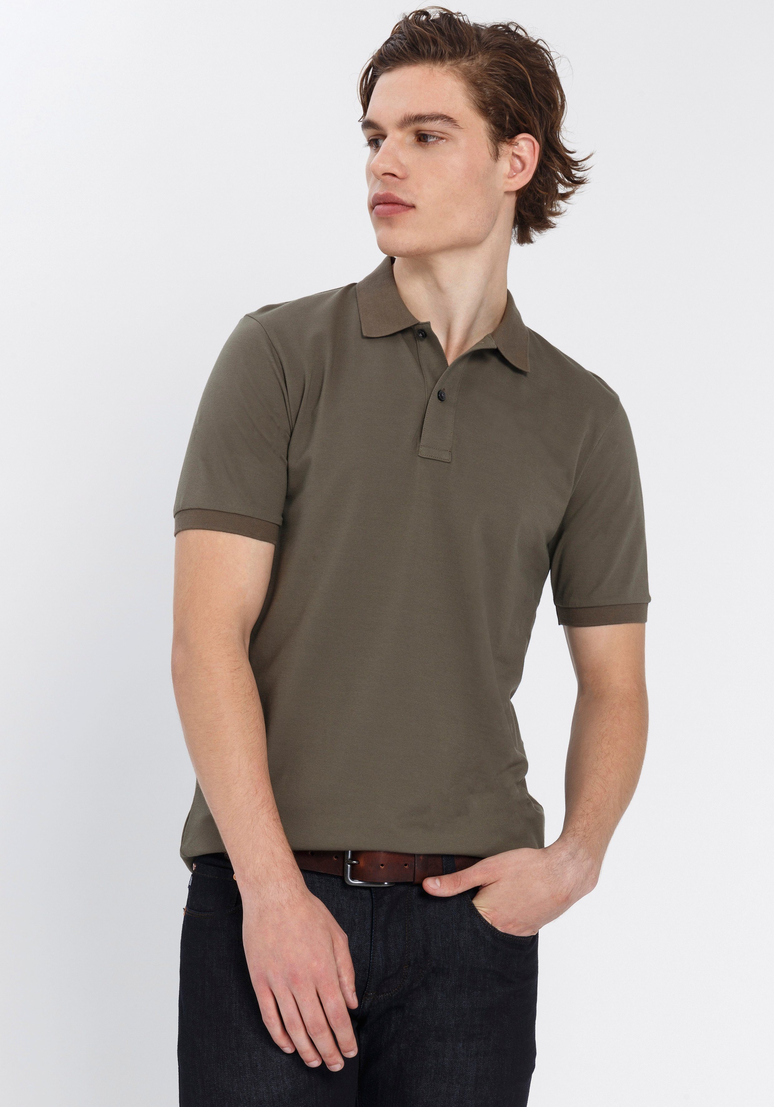 OLYMP Poloshirt »Level Five body fit« aus Baumwoll-Piqué online kaufen |  OTTO