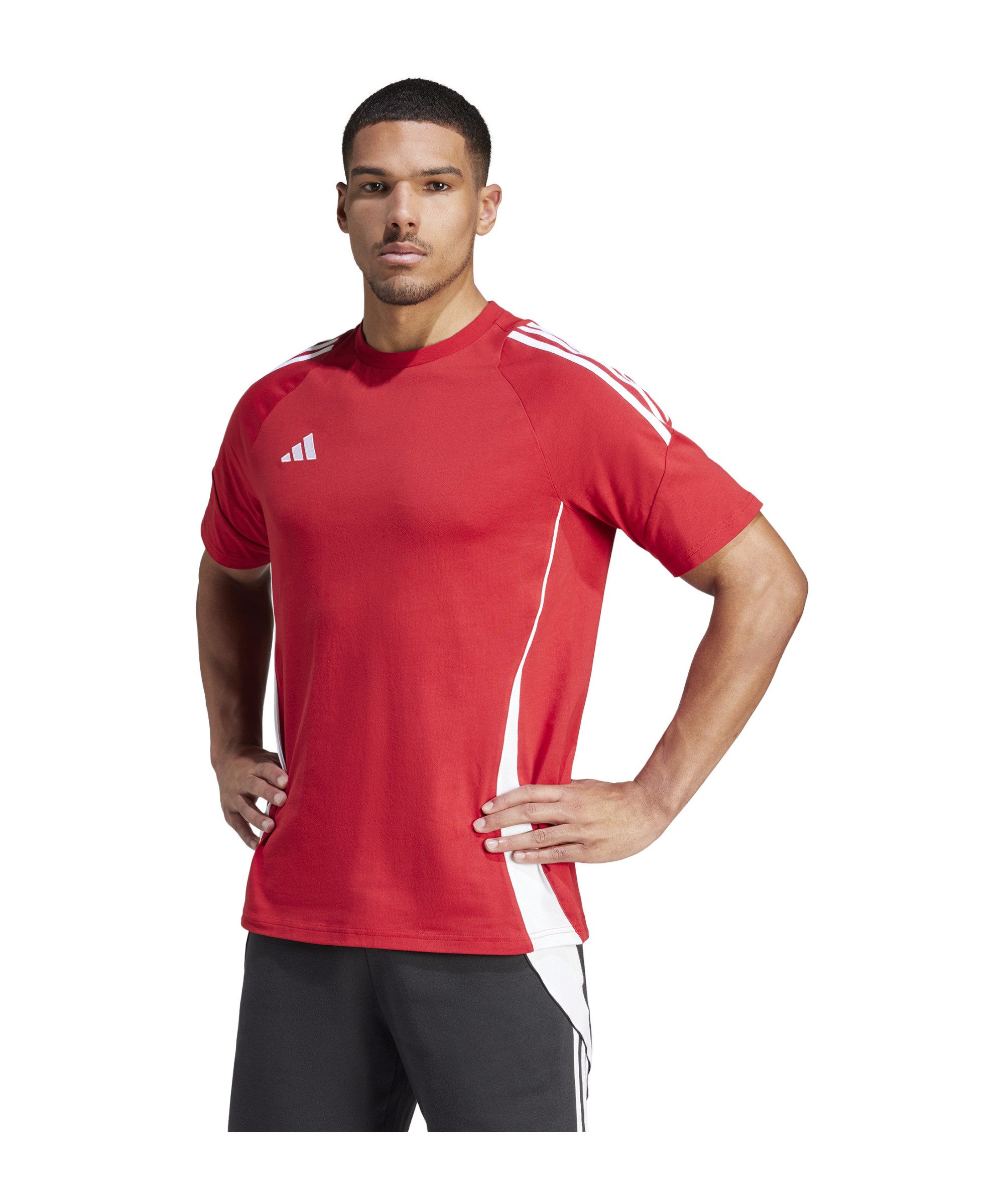 adidas Performance T-Shirt adidas Performance Tiro 24 T-Shirt Kurzarm-Shirts Baumwolle