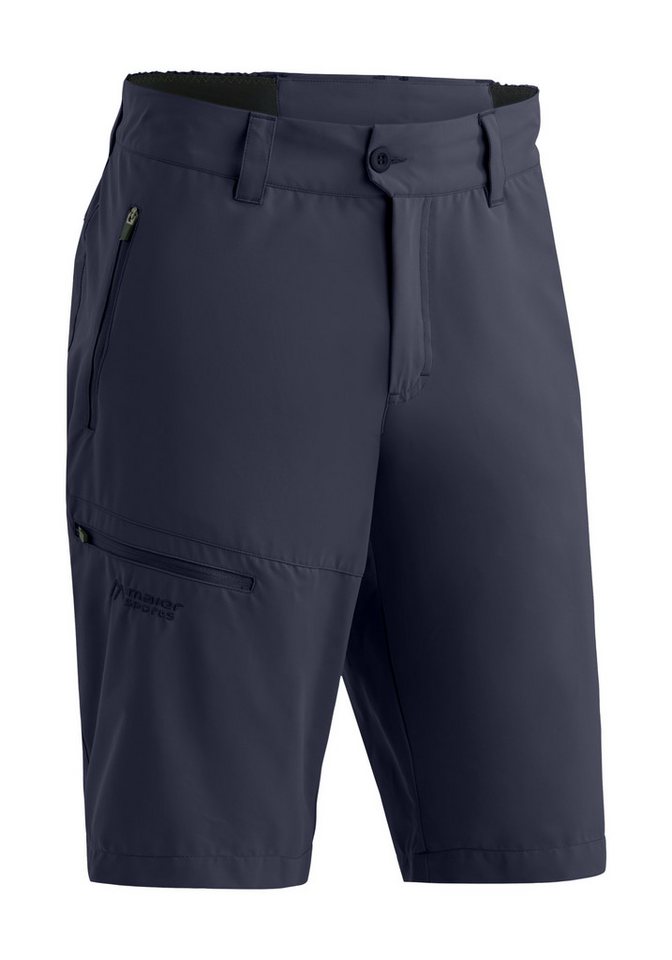 Maier Sports Outdoorhose Nil Short Loop Herren Shorts, kurze Wanderhose, Outdoorhose 4 Taschen, Regular Fit