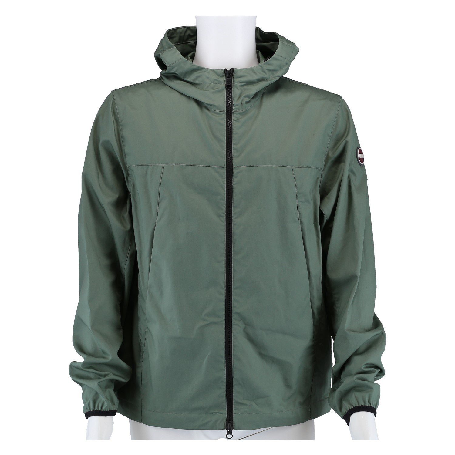 Colmar Allwetterjacke Übergangansjacke Fibers (aus Baumwolle, mit Kapuze) grün Herren