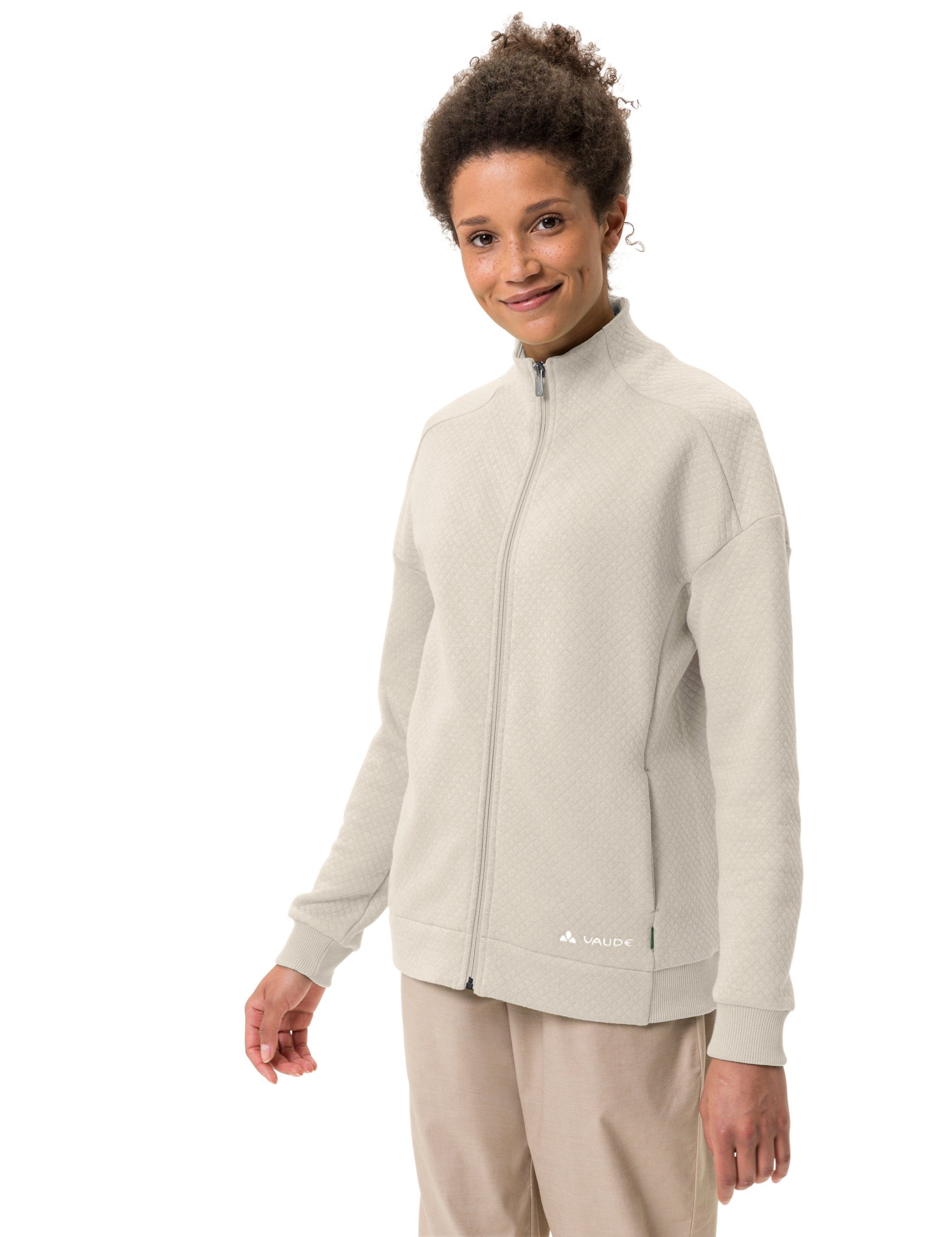 VAUDE Outdoorjacke Women's Redmont Cotton Jacket II Klimaneutral (1-St) kompensiert ecru