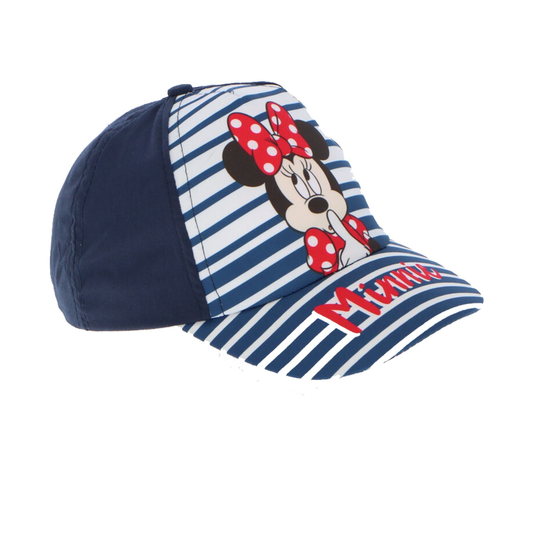 Disney Minnie Mouse Baseball Cap Kappe aus 100% Baumwolle, Stylisch & Bequem