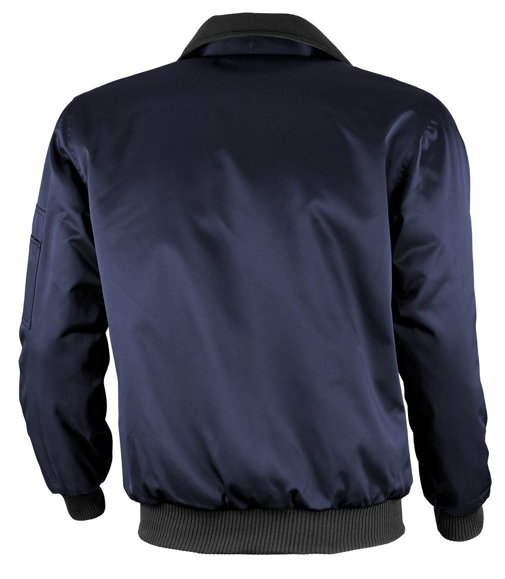 Qualitex Workwear Pilotenjacke wetterfeste Arbeitsjacke mit festem Steppfut günstig online kaufen