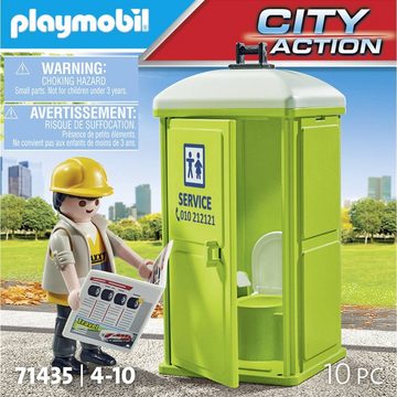 Playmobil® Konstruktions-Spielset Mobile Toilette