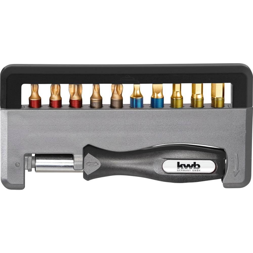 TITAN 12-tlg Bit-Box, Handy Bit-Set kwb