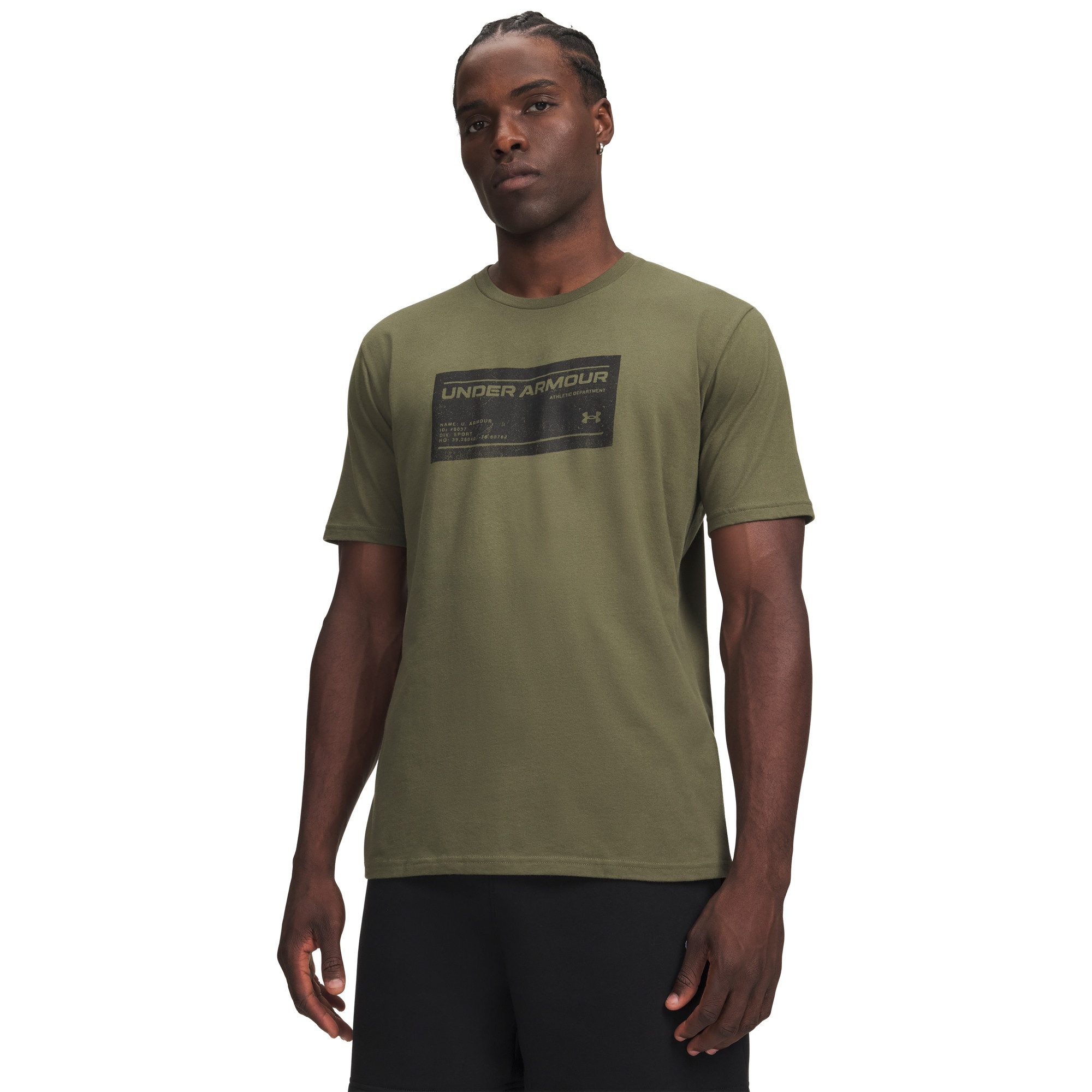 Under Armour® T-Shirt Under Armour Herren T-Shirt Box Wordmark Label SS 6017350