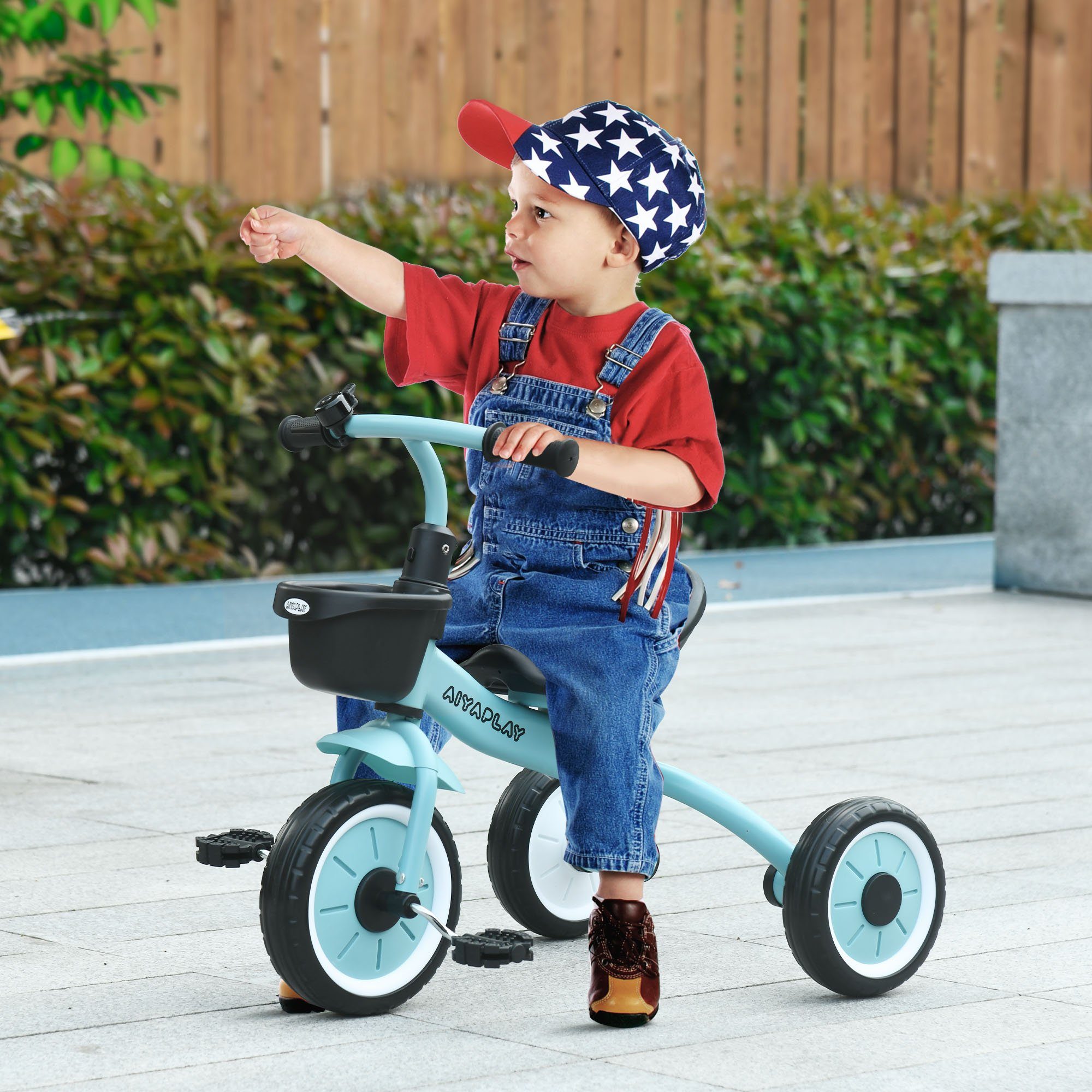 AIYAPLAY Dreirad Kinderfahrrad mit verstellbarer Sitz, günstig online kaufen