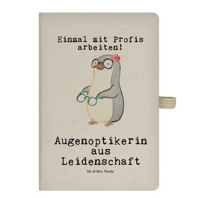 Mr. & Mrs. Panda Notizbuch Augenoptikerin Leidenschaft - Transparent - Geschenk, Skizzenbuch, No Mr. & Mrs. Panda, Hardcover
