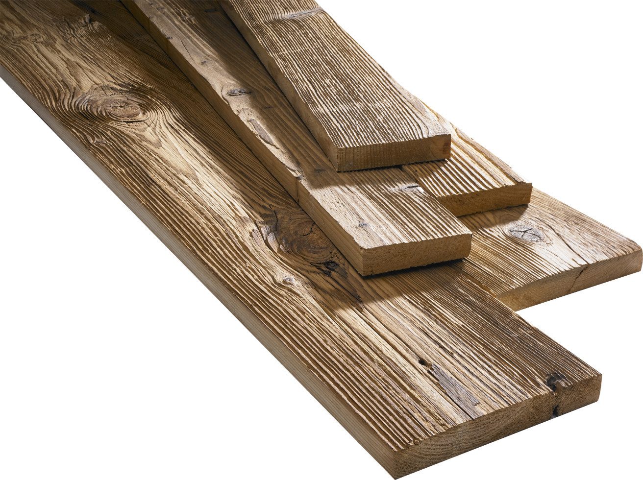 iWerk Bodenplatte Altholzbretter Fichte/Tanne/Kiefer Breite 13-16 cm