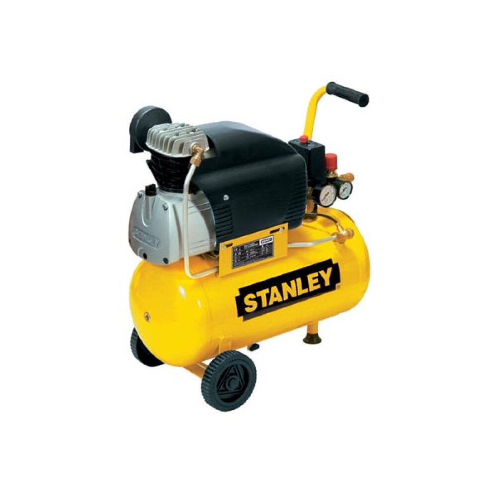STANLEY Kompressor Kompressor - Ölgeschmiert - Direktantrieb - 2 PS / 24 L / 8 bar, 1-tlg.