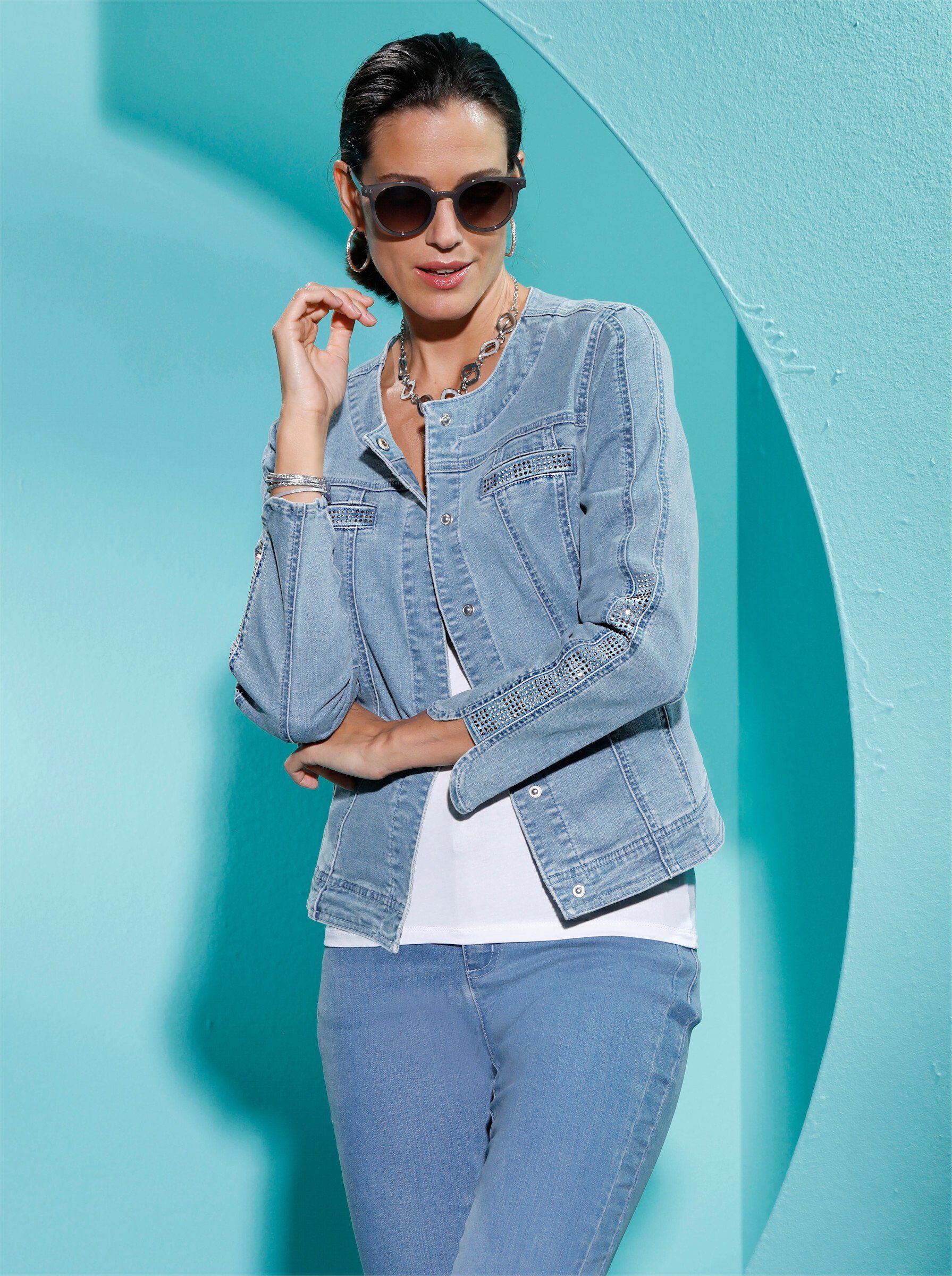creation L Blusenblazer Blazer Langarm