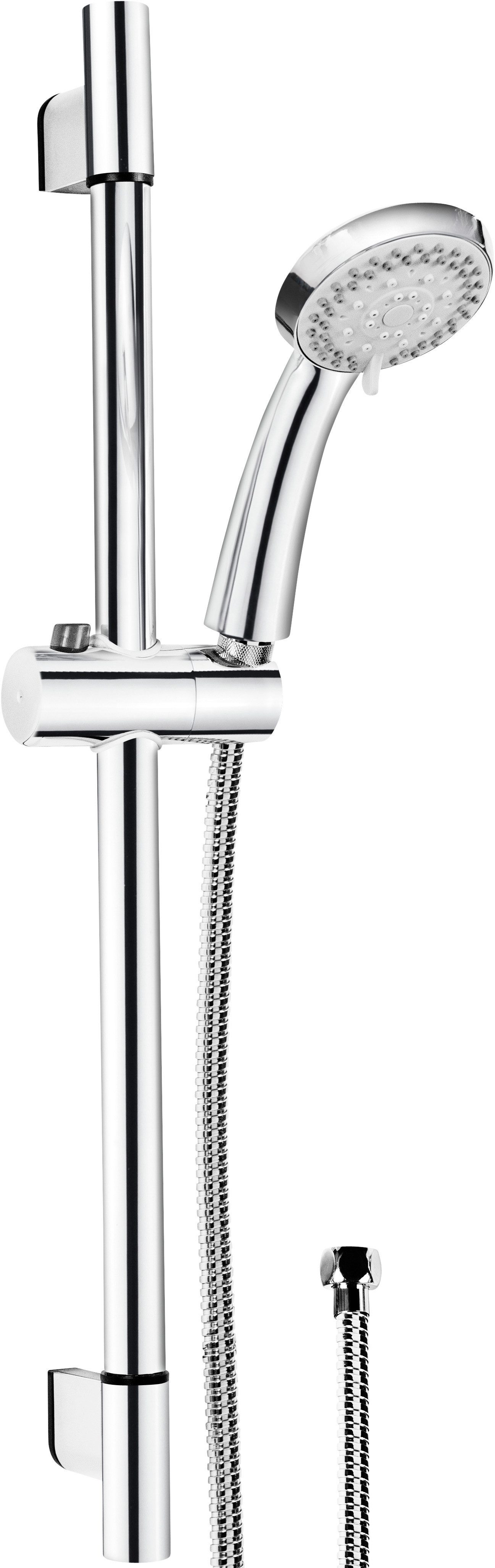 CORNAT Duschbrause Fit Brausegarnitur chrom, (5-tlg)
