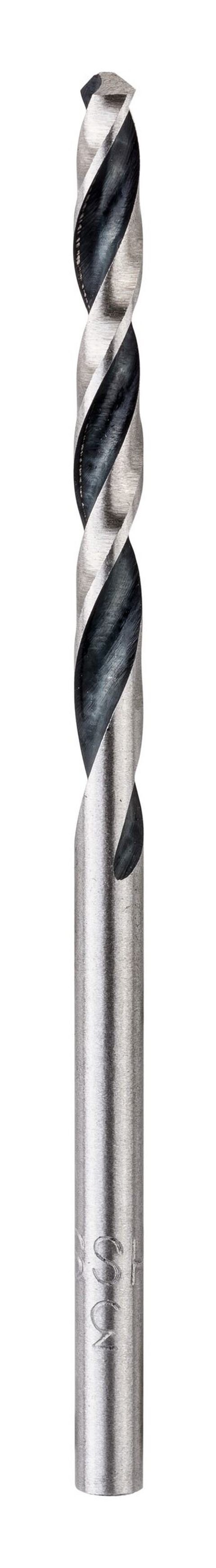 BOSCH Metallbohrer, (10 Stück), HSS PointTeQ (DIN 338) Metallspiralbohrer - 3 mm - 10er-Pack