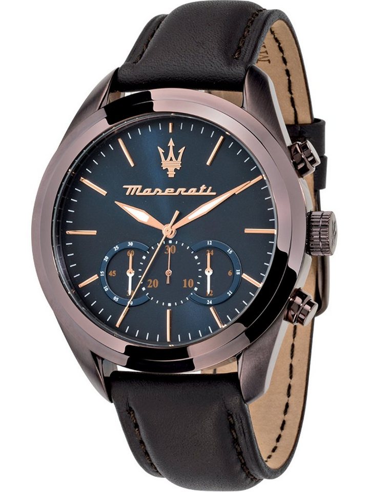 MASERATI Chronograph Maserati Herren-Uhren Analog Quarz