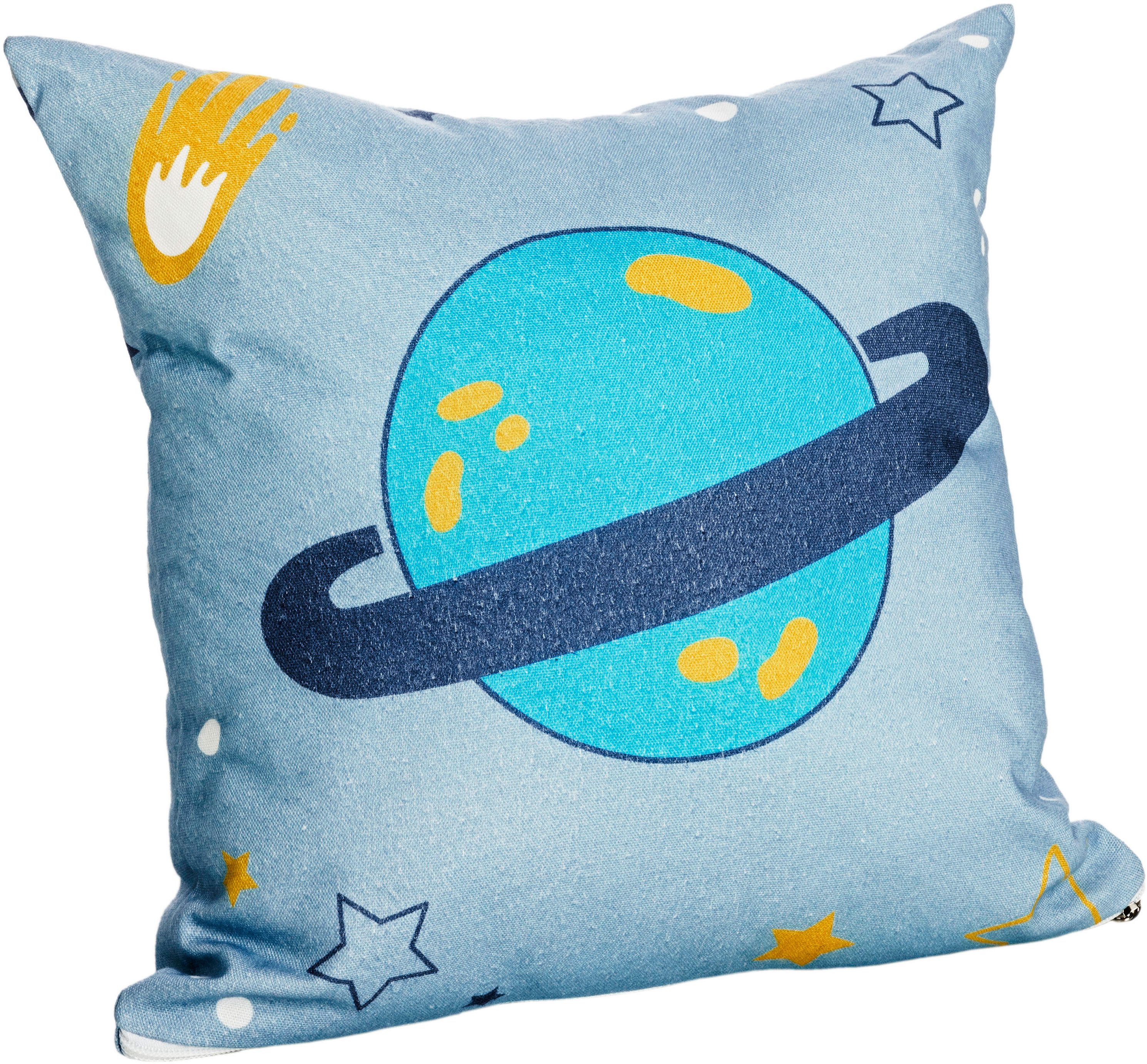 PAIDI Dekokissen in 40x40 cm, Baumwolle, verschiedene Motive, Zierkissen mit Füllung, abnehmbarer und waschbarer Bezug