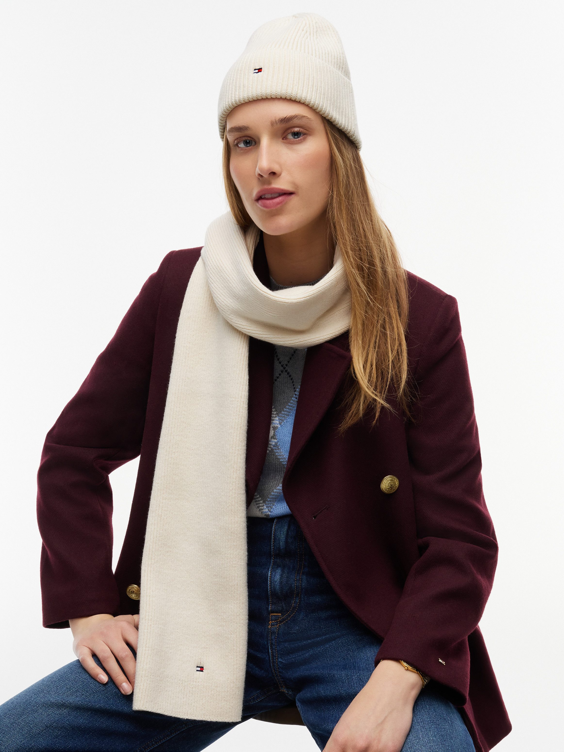 Tommy Hilfiger Beanie TH FLAG (Set, 2-St) in Geschenkbox