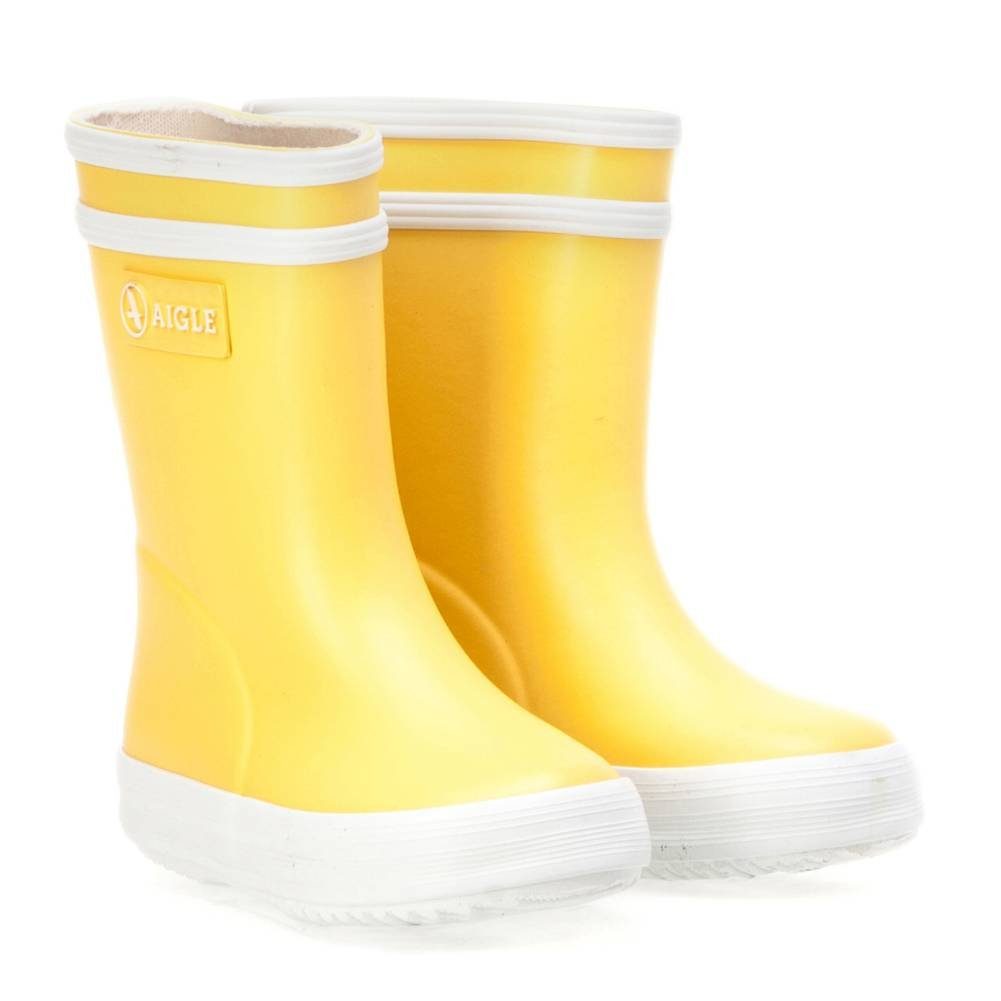 Aigle blanc Aigle jaune Flac Baby Gummistiefel