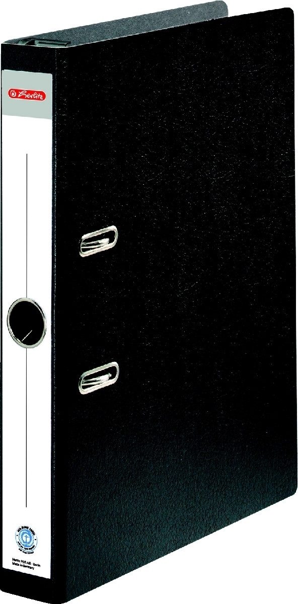 Herlitz Hefter Hängeordner A4 50mm schwarz