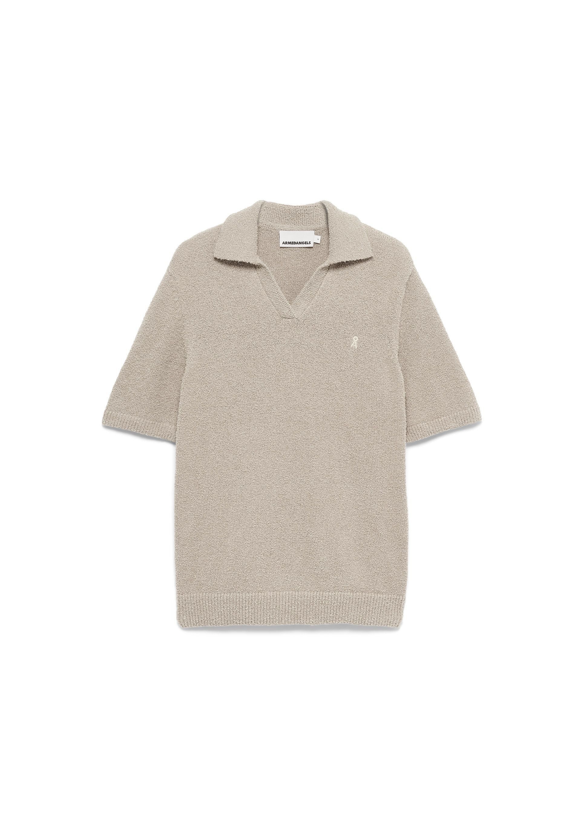 Poloshirt BOUCLE Polo aus Bio-Baumwoll Mix