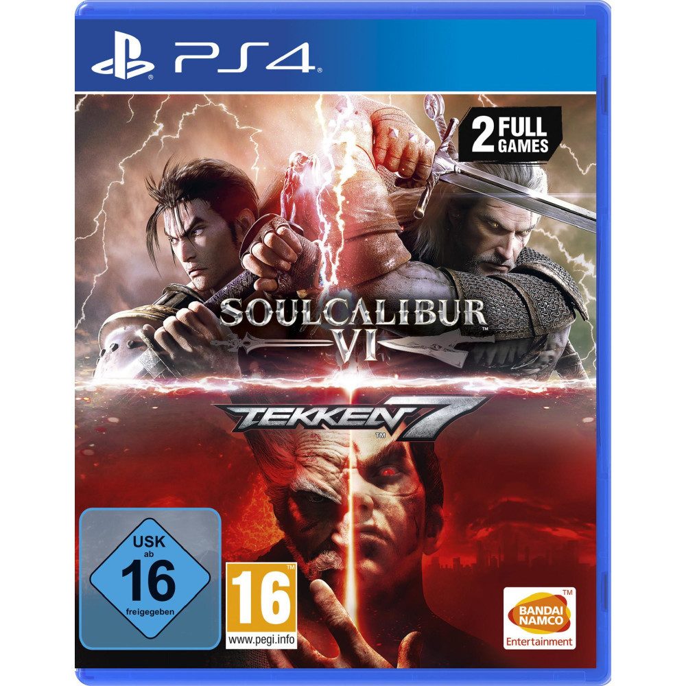 Tekken 7 + SoulCalibur V PS4-Spiel