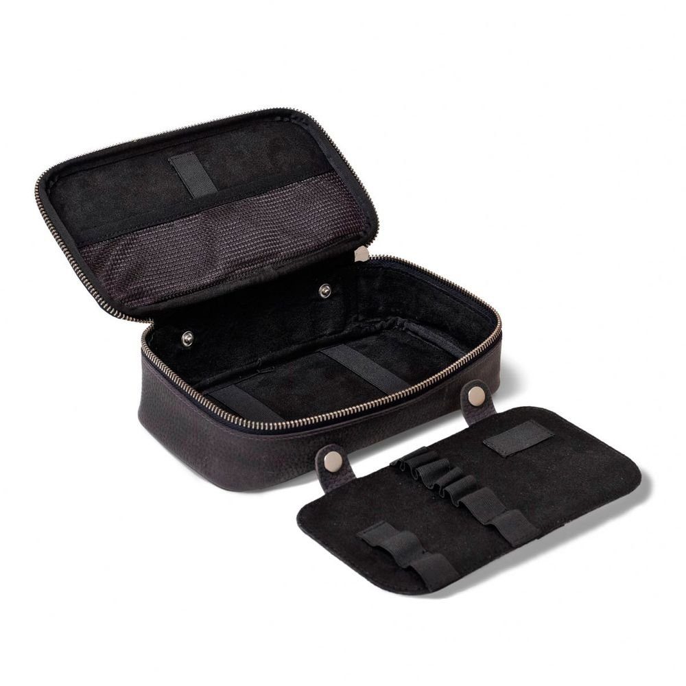 Jahn-Tasche Pencilbag Großes Doppel-Federmäppchen XL, Leder, günstig online kaufen