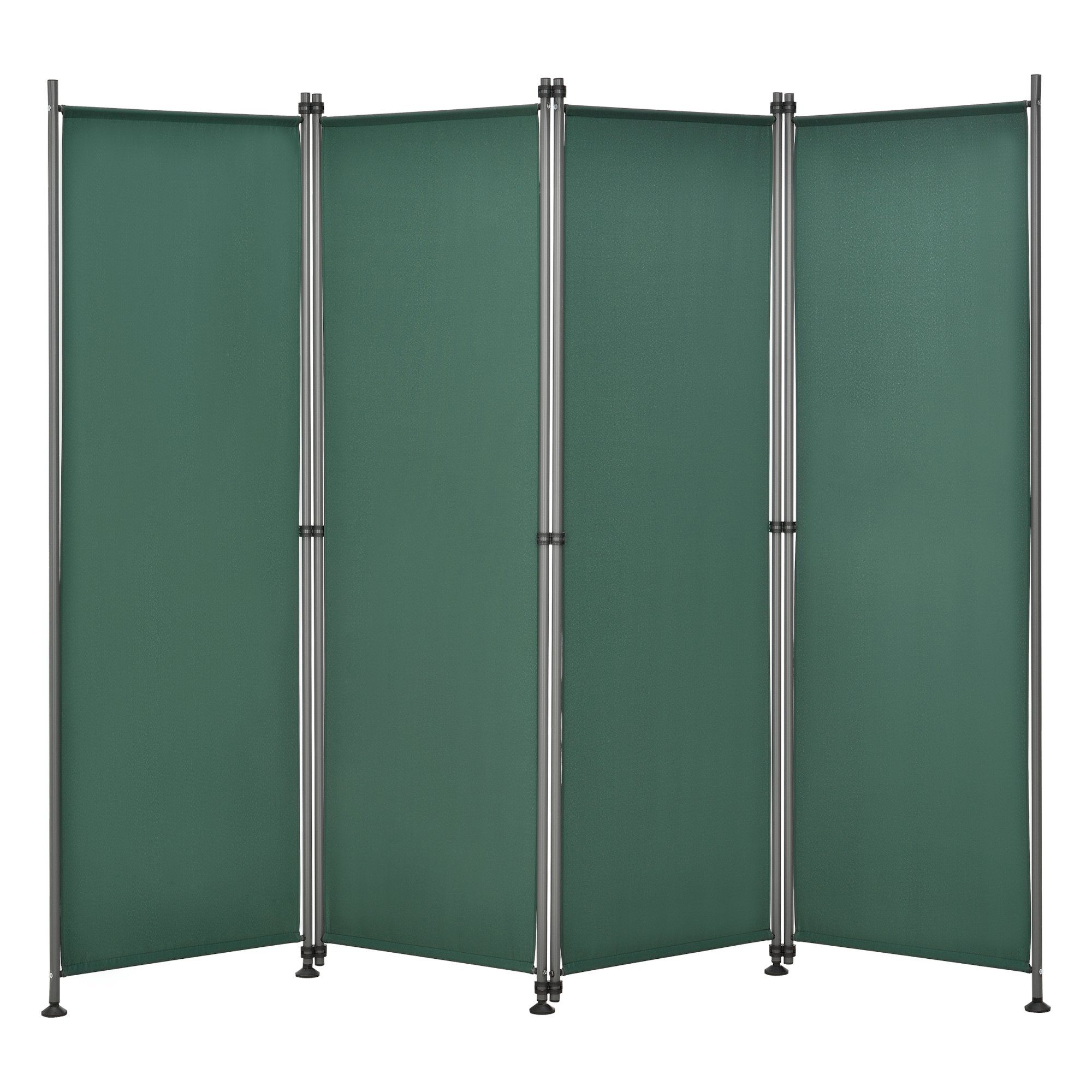 pro.tec Paravent, »Modica« Trennwand Outdoor Sichtschutz 170x215cm Dunkelgr günstig online kaufen
