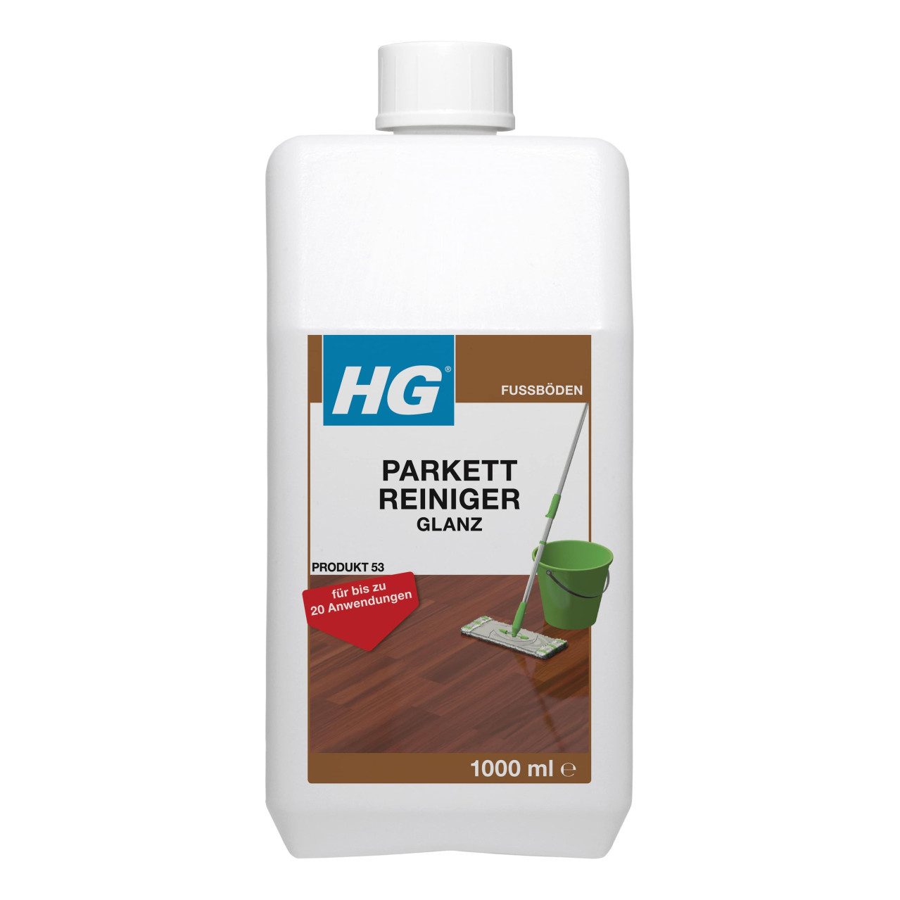 HG International B.V. HG Parkettreiniger Glanz 1 L Parkettreiniger