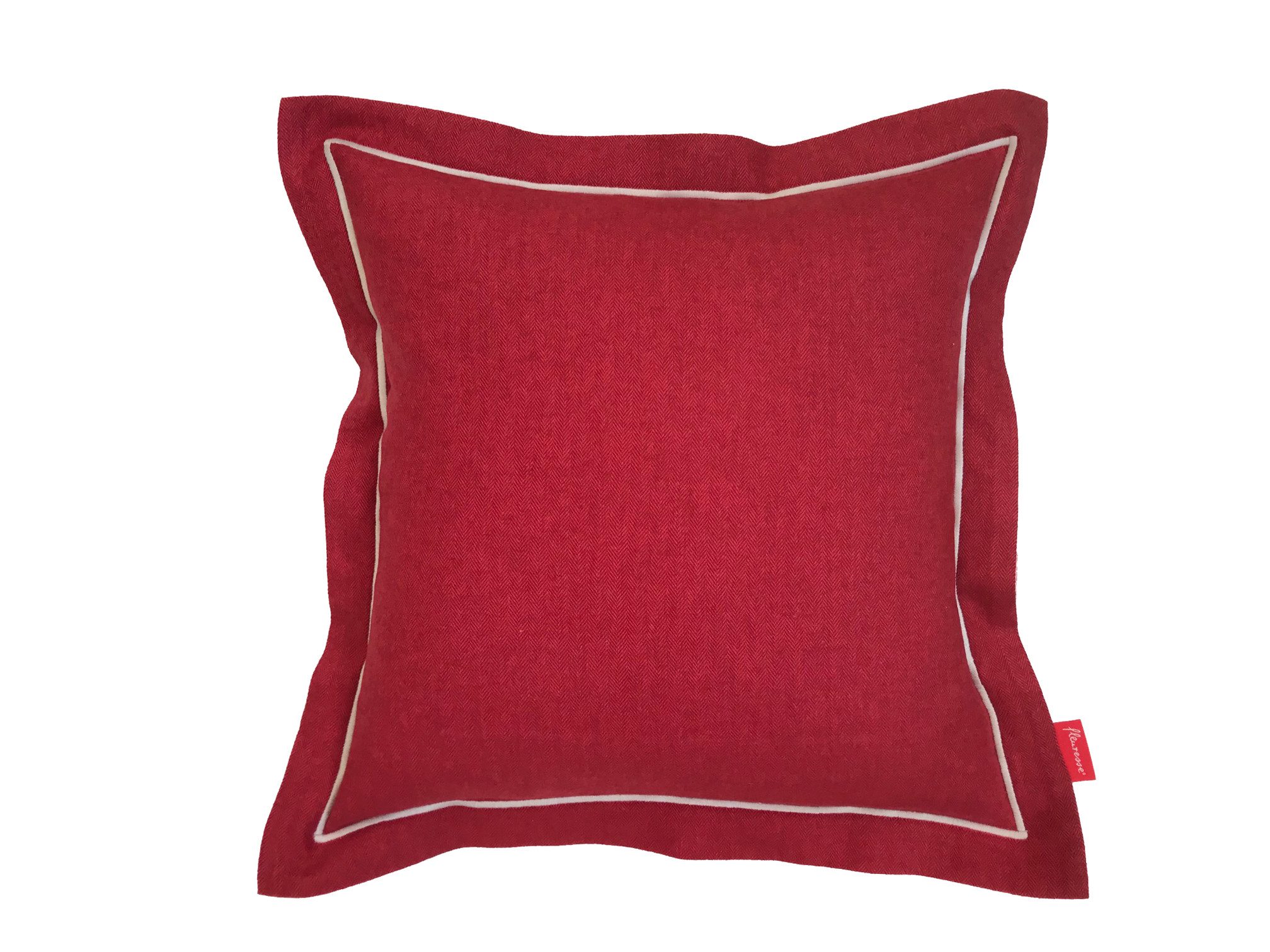 fleuresse Kissenbezug fleuresse Flanell Kissenbezug Lech mit Stehsaum 40x40 cm, (1 Stück), warme, elegante Flanell Kissenhülle von fleuresse