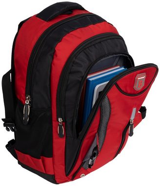 BAG STREET Rucksack Rucksack Damen Herren Sport Schulrucksack Freizeit Reise Wandern Arbei, Freizeitrucksack, Sportrucksack, Businessrucksack