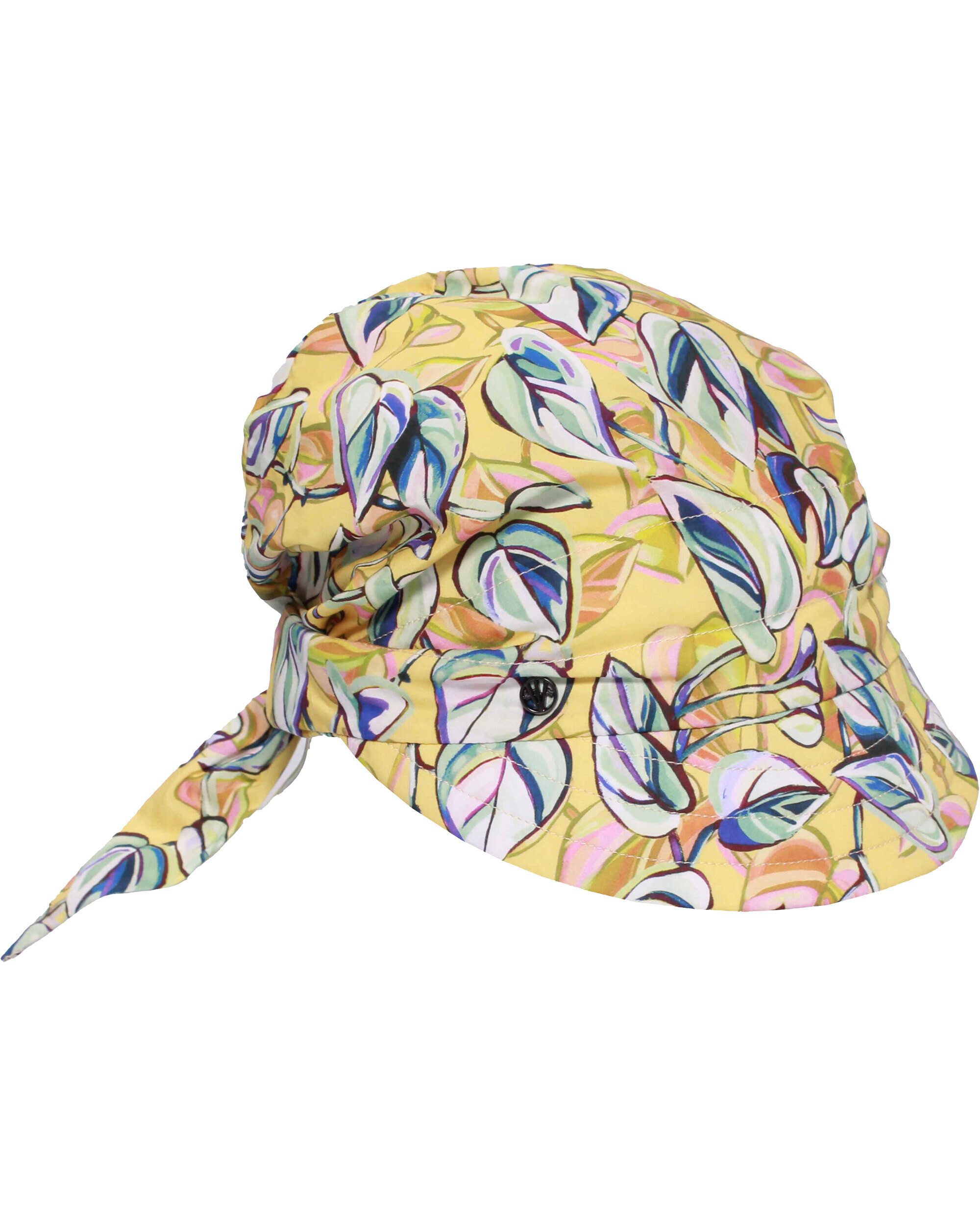 Baseball Cap Loevenich Kappe zum Binden mit buntem Blätter-Print