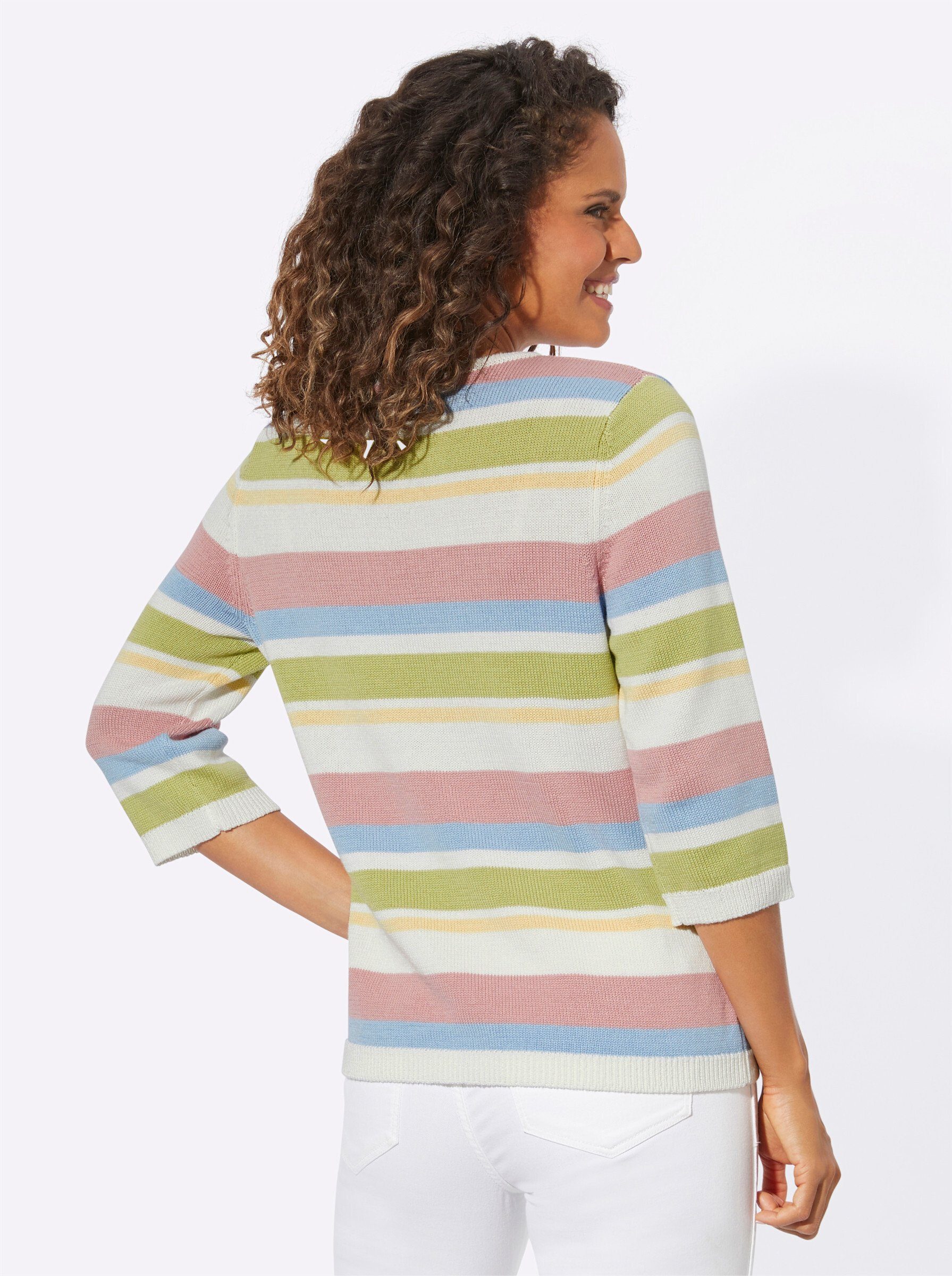 Casual Looks Streifenpullover "Pullover" günstig online kaufen