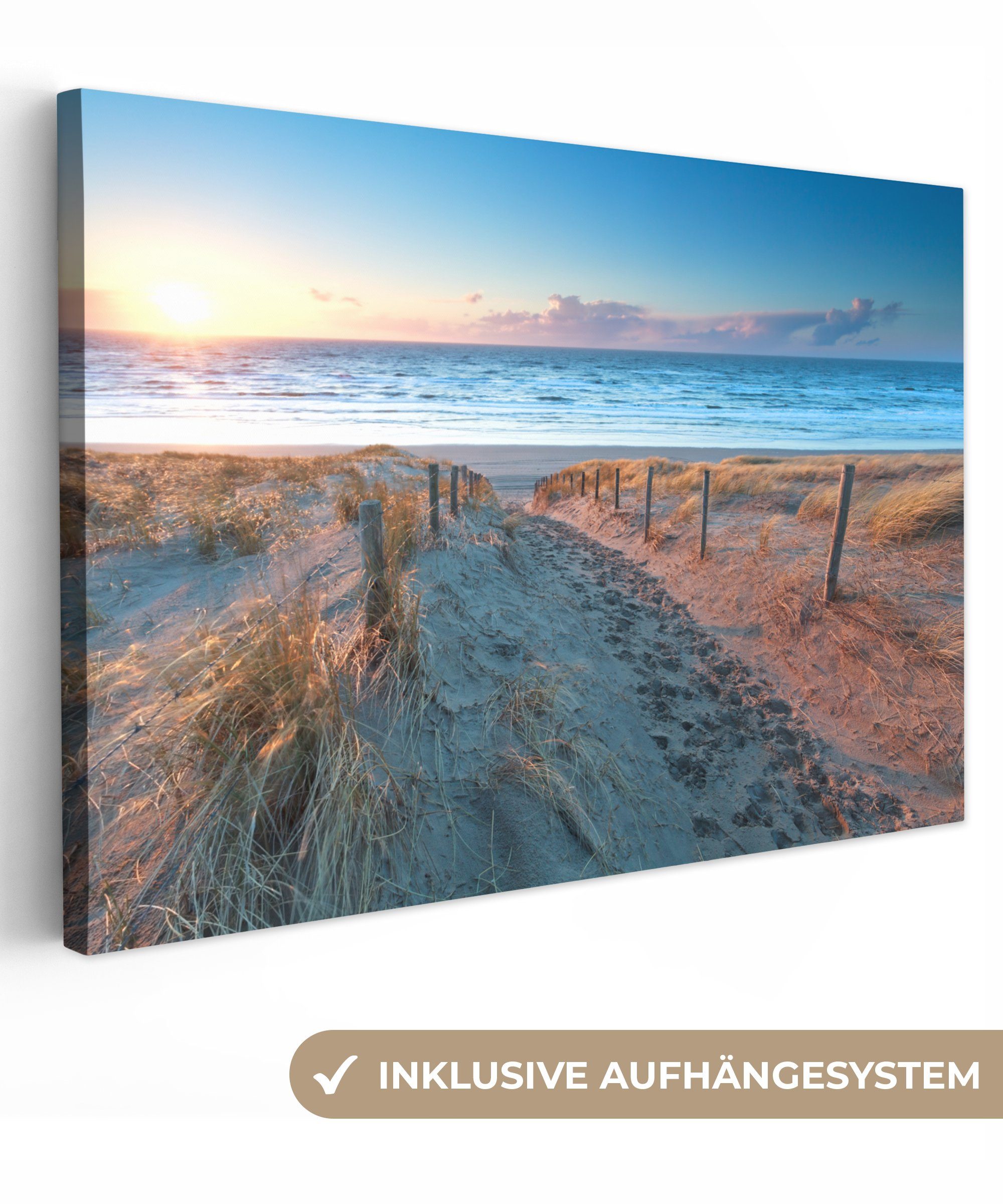OneMillionCanvasses® Leinwandbild Strand - Meer - günstig online kaufen
