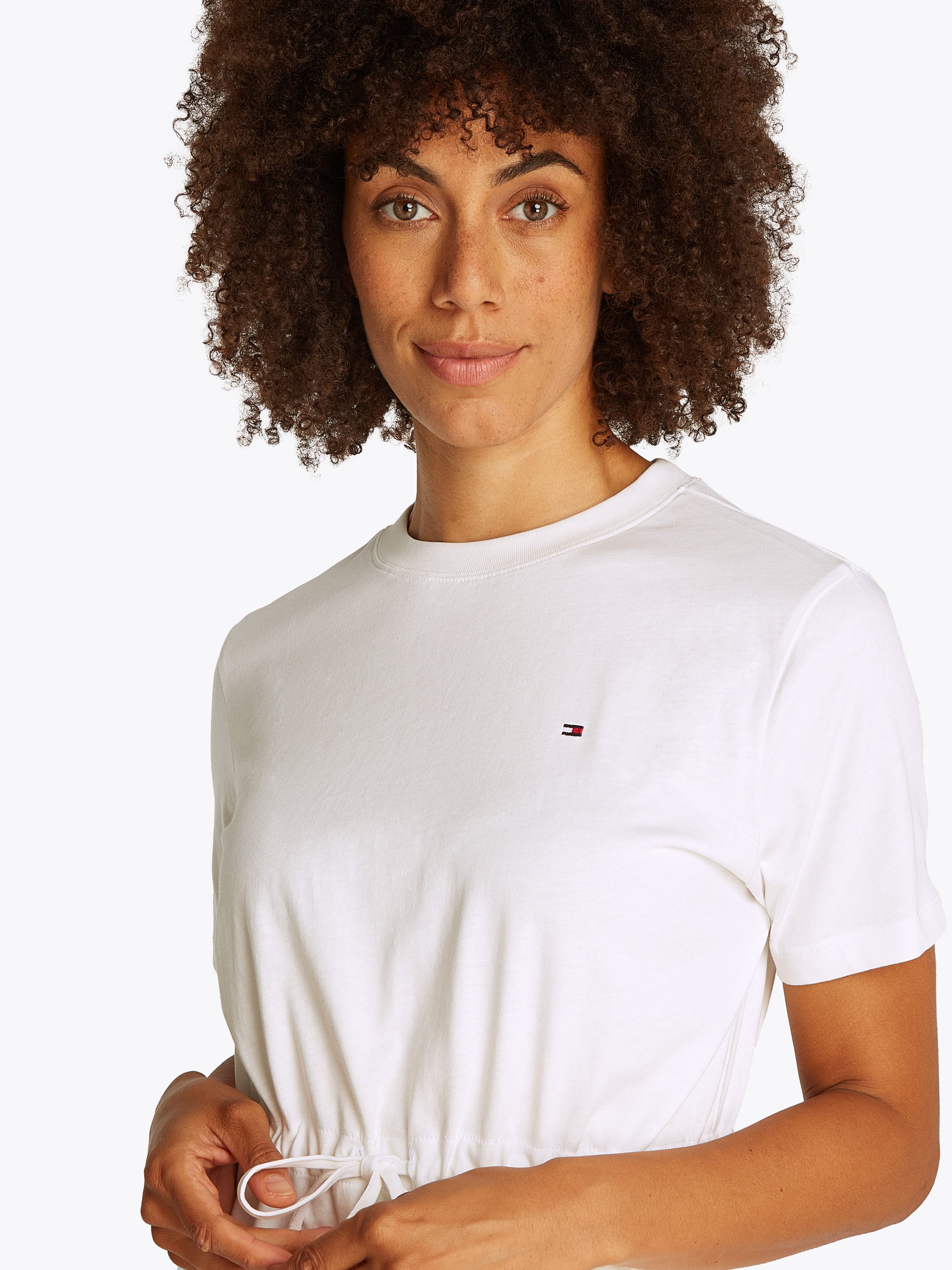 Tommy Hilfiger Shirtkleid HILFIGER TEE DRESS mit Logo