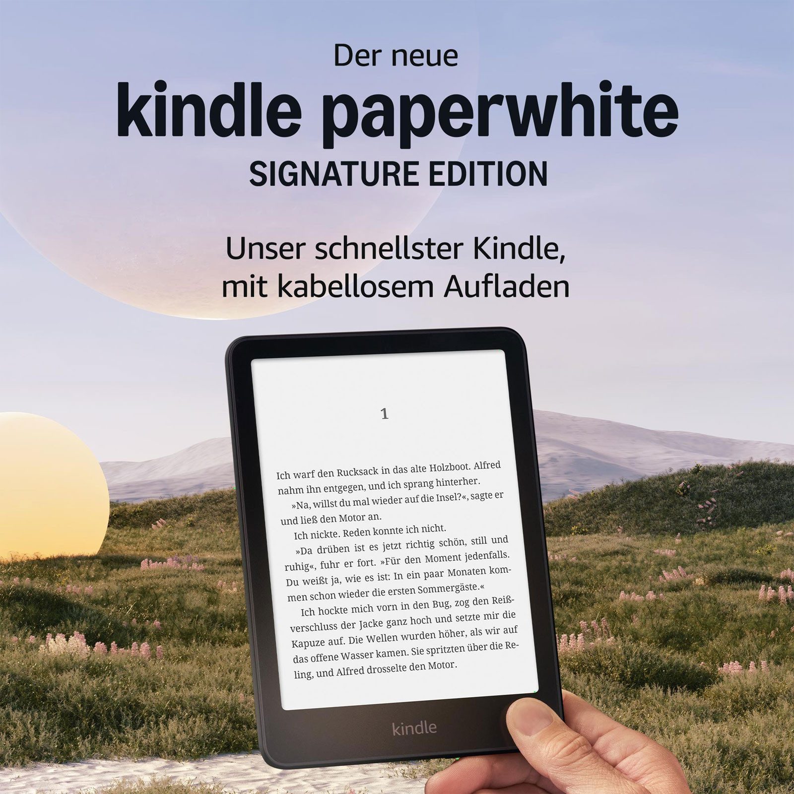 Amazon Paperwhite Signature Edition E-Book