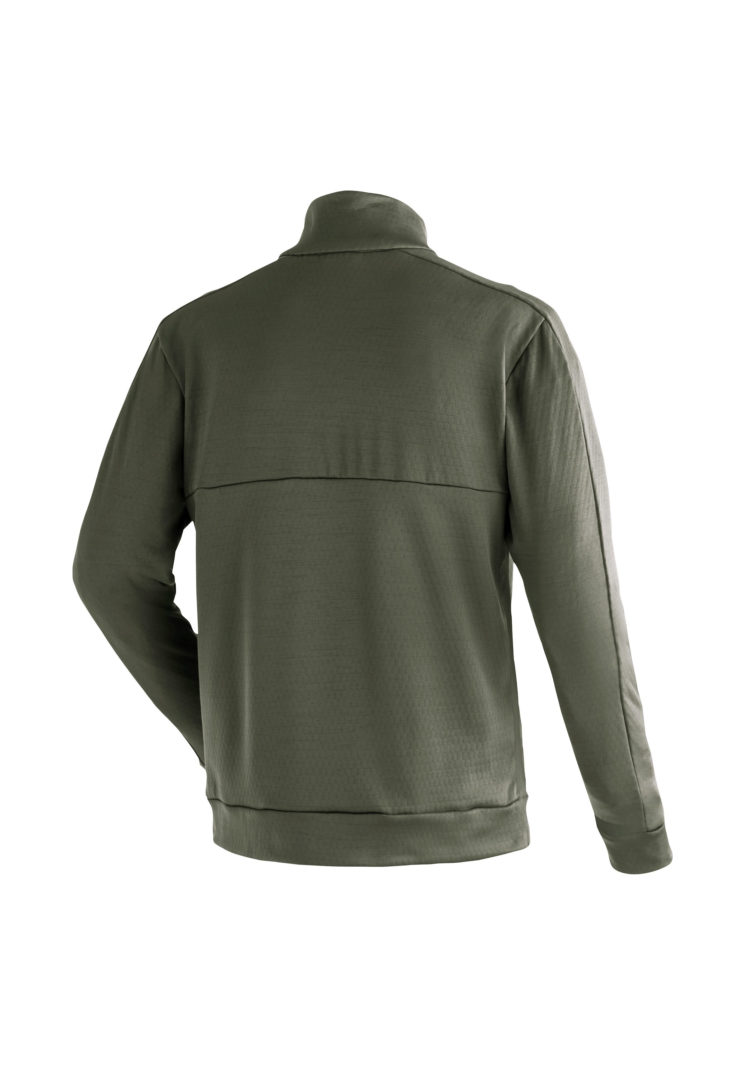 Maier Sports Funktionsshirt Granni M Herren Midlayer-Jacke, atmungsaktiv und schnelltrocknend, Fleece-Jacke