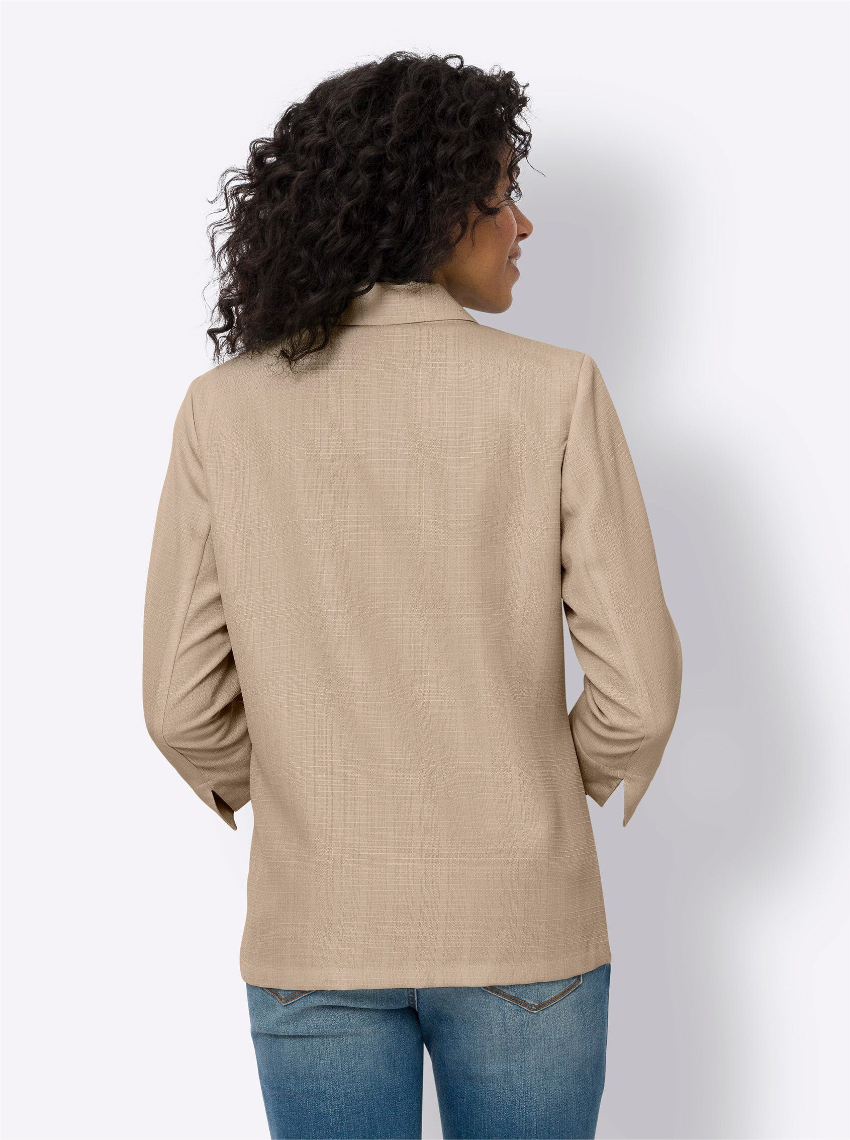 Sieh an! Blusenblazer Blazer 3/4-Arm