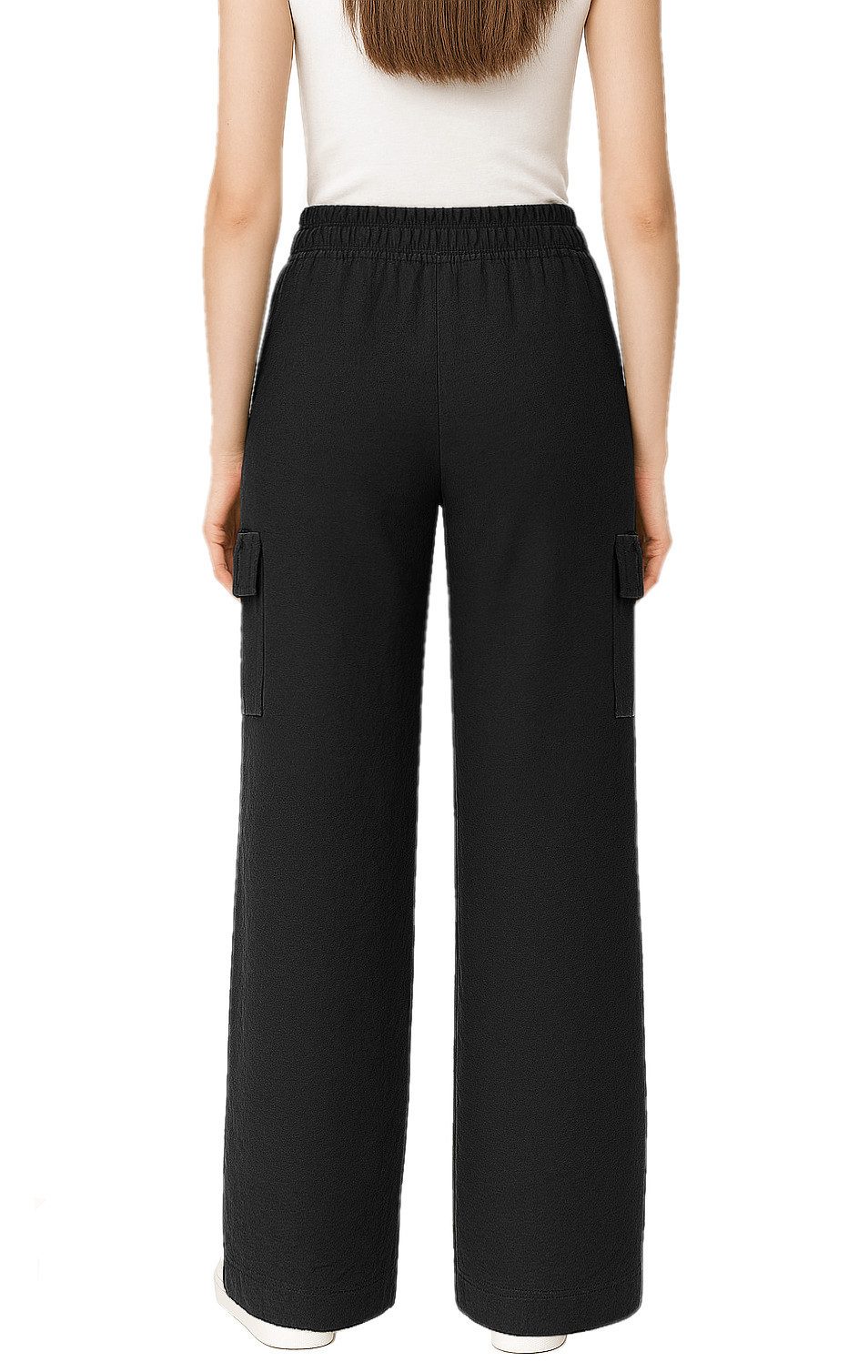 dy_mode Palazzohose Damen Cargo Palazzo Hose günstig online kaufen
