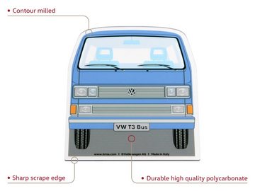 VW Collection by BRISA Eiskratzer Volkswagen Eisschaber aus Polycarbonat Autozubehör im VW T3 Bulli Design