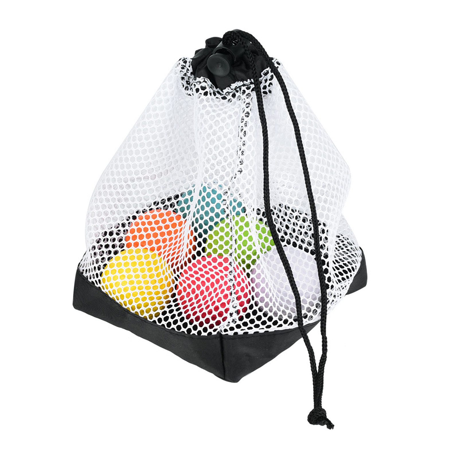 SURFOU Golfballtasche Golfball Netzbeutel mit Kordelzug– Nylon Tasche für 36 Bälle, waschbar (Leichter Golfballbeutel aus strapazierfähigem Nylon – Netzdesign mit Zugband, ideal für Training & unterwegs, 1-tlg., Leicht zu reinigen und schnell trocknend), langlebig, strapazierfähig und reißfest
