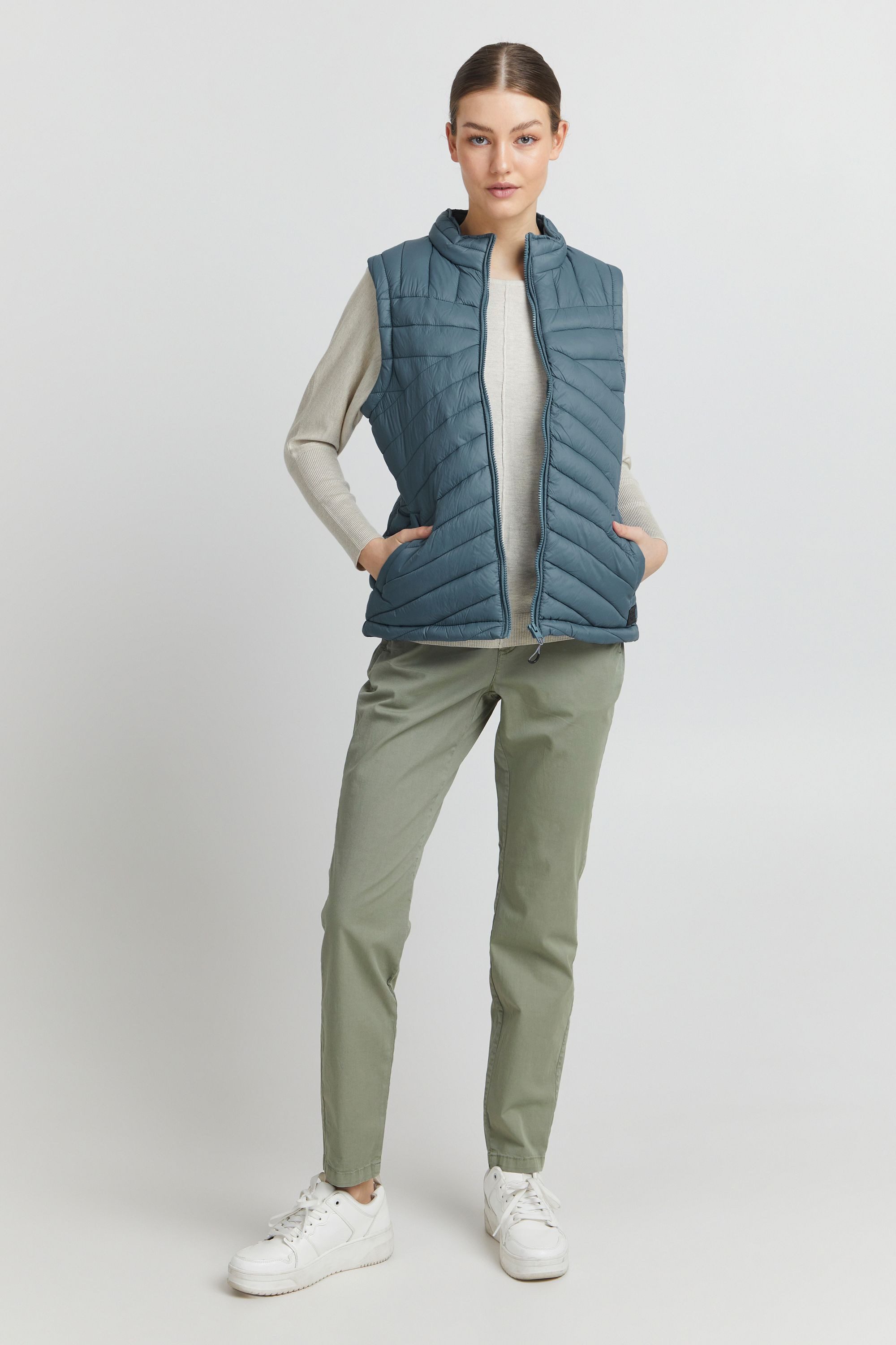 OXMO Steppweste OXTelppa Leichte Weste in Stepp-Optik günstig online kaufen